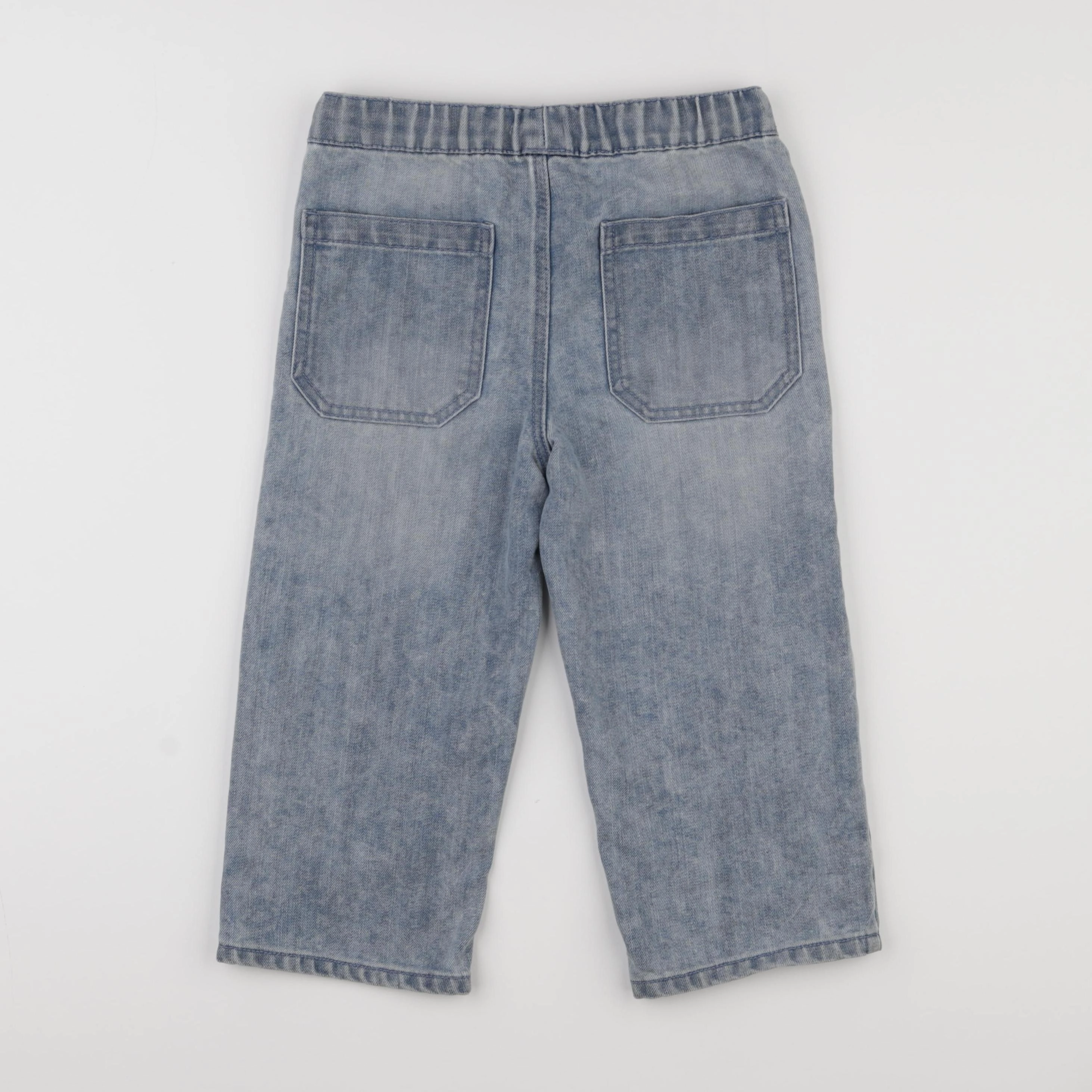 Vertbaudet - pantacourt bleu - 8 ans