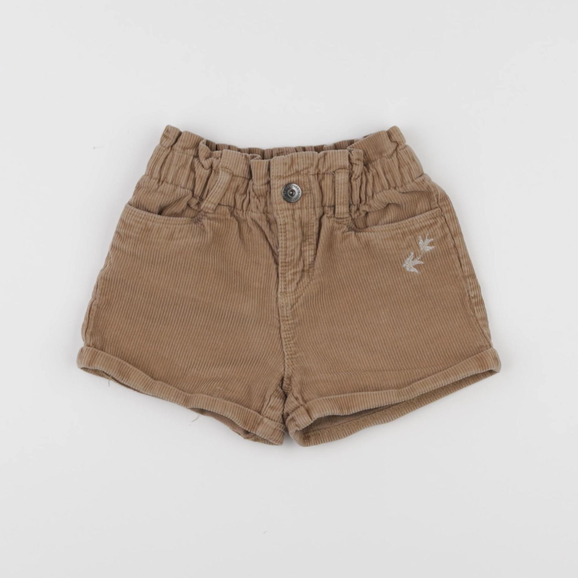 Vertbaudet - short marron - 4 ans