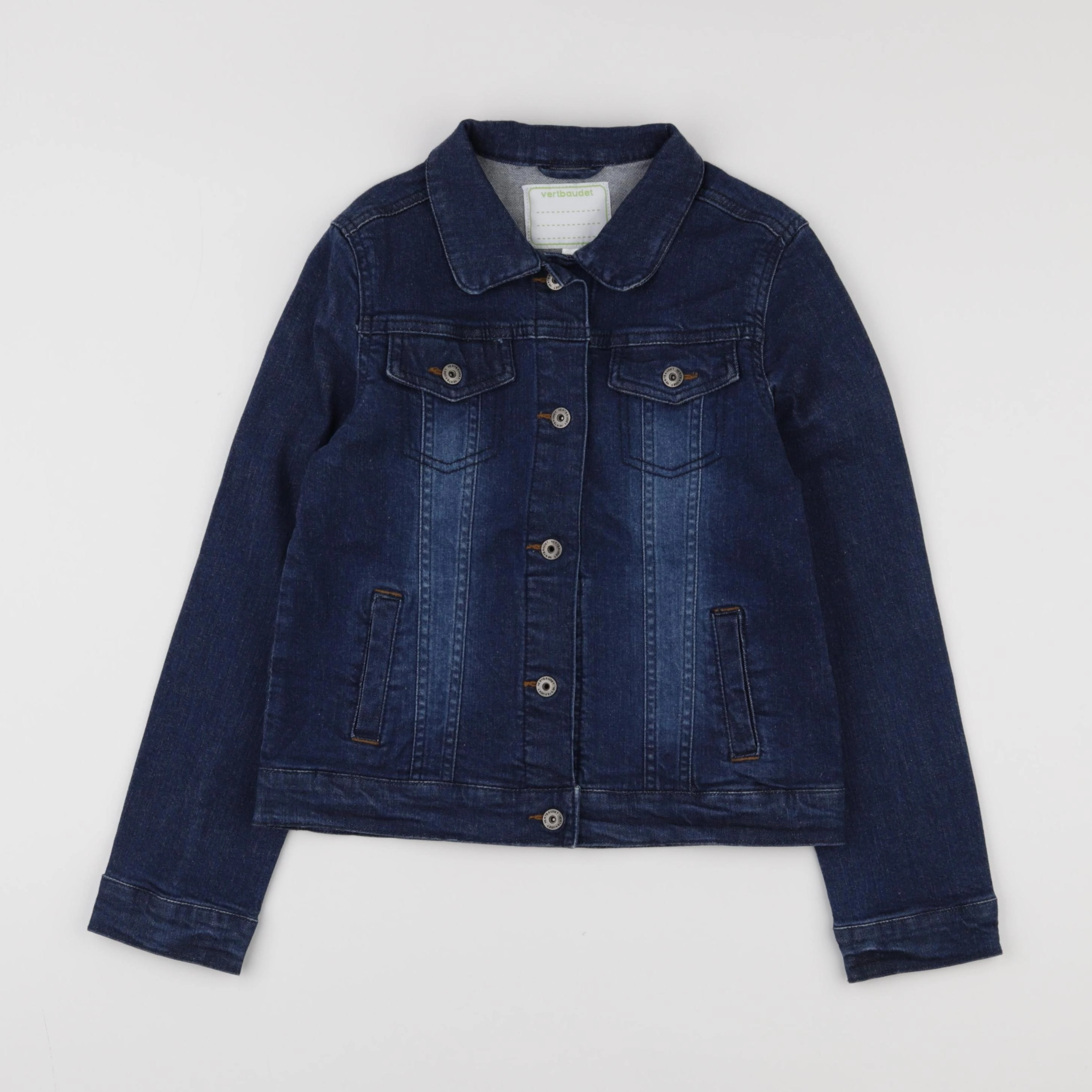 Vertbaudet - veste bleu - 10 ans