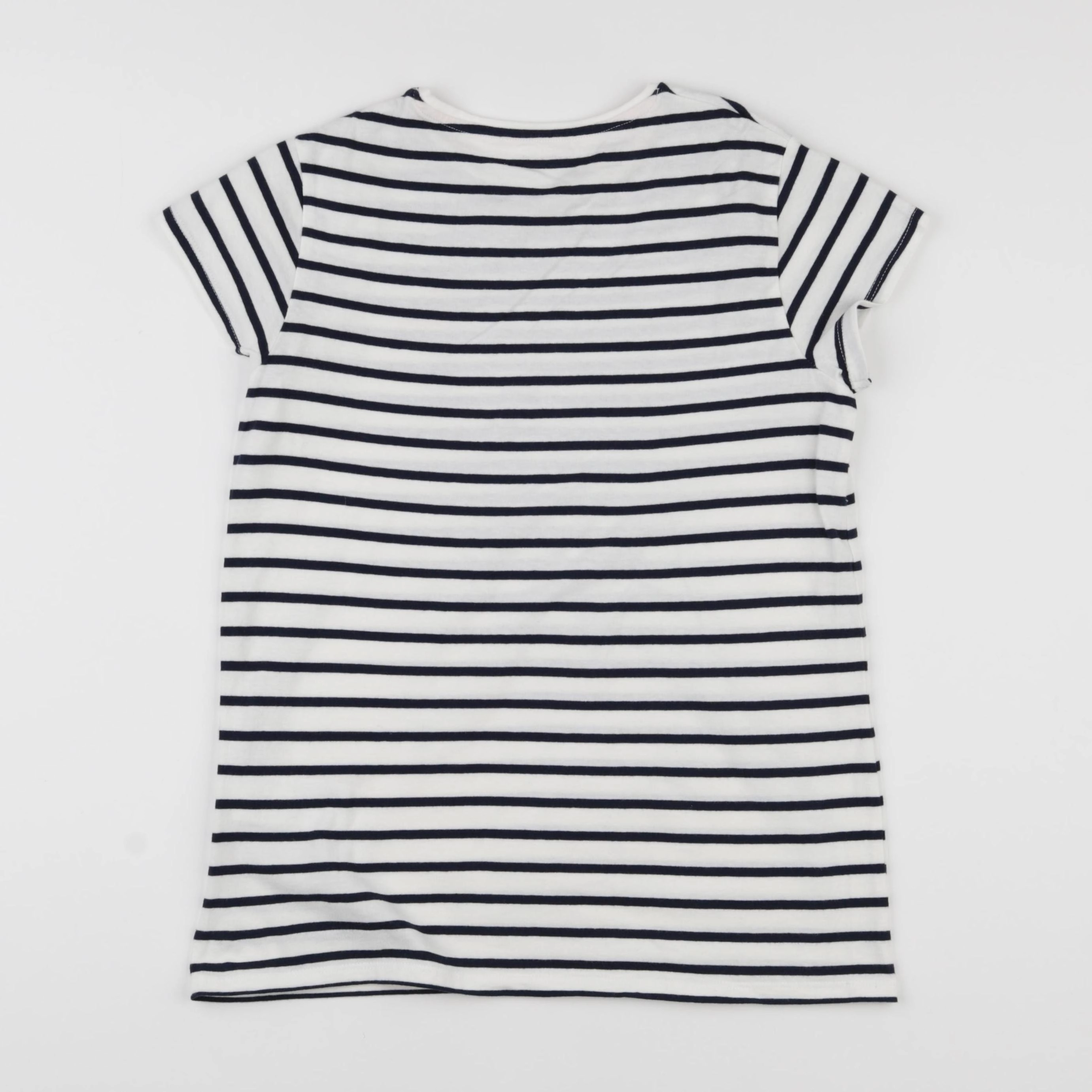 Vertbaudet - tee-shirt blanc, bleu - 12 ans