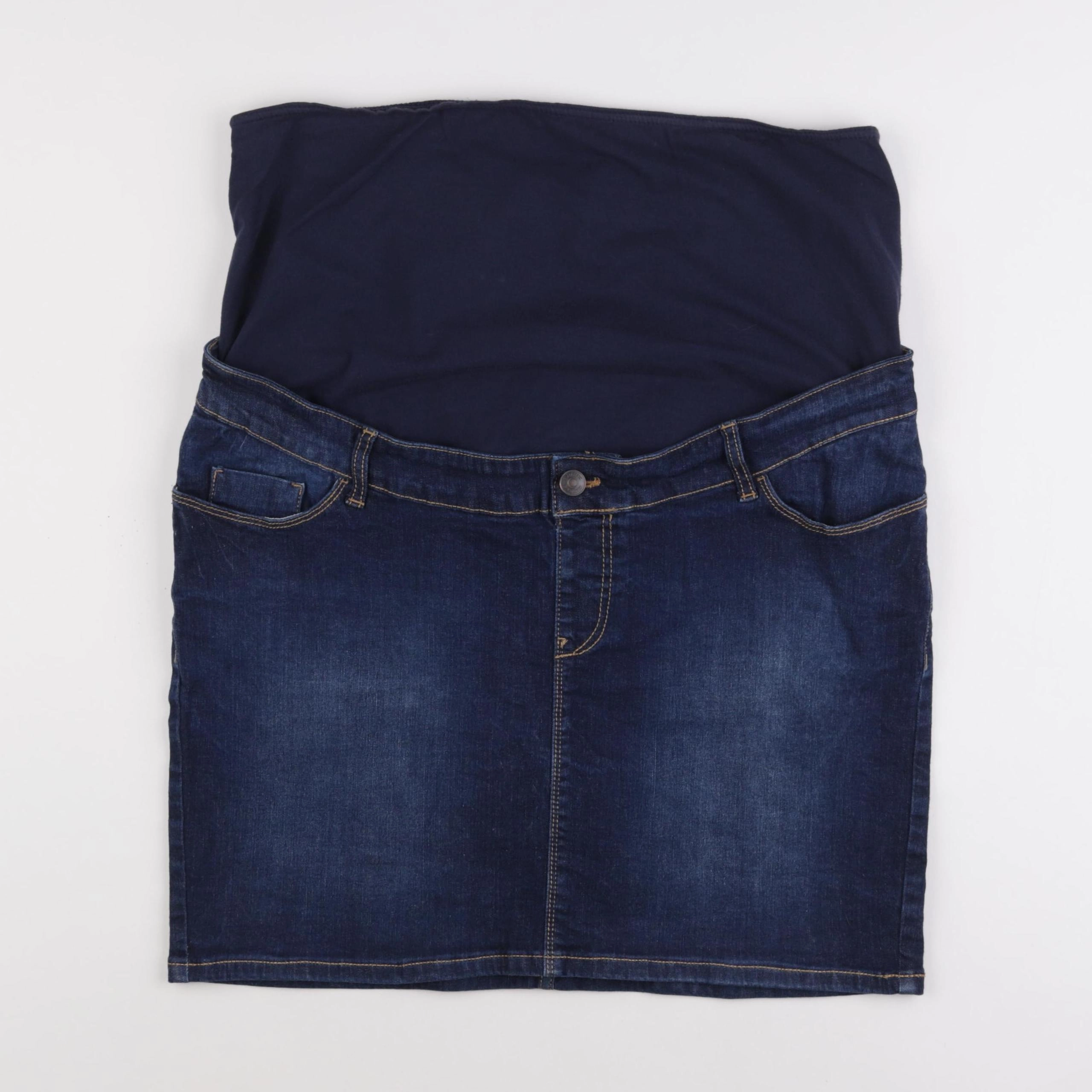 Kiabi - jupe grossesse bleu - 42