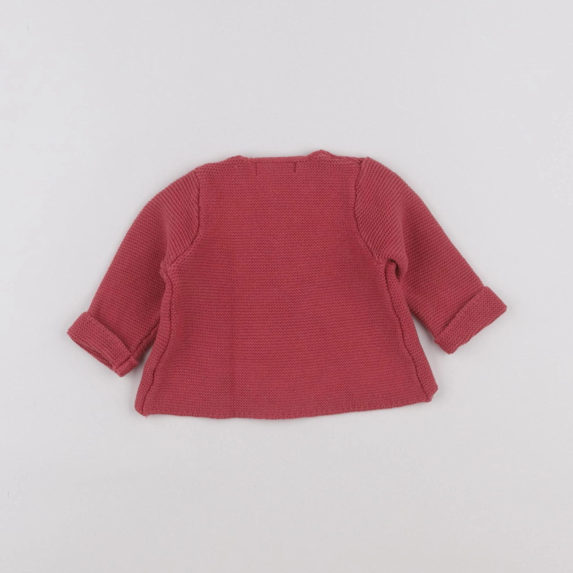 Vertbaudet - gilet rose - 3 mois