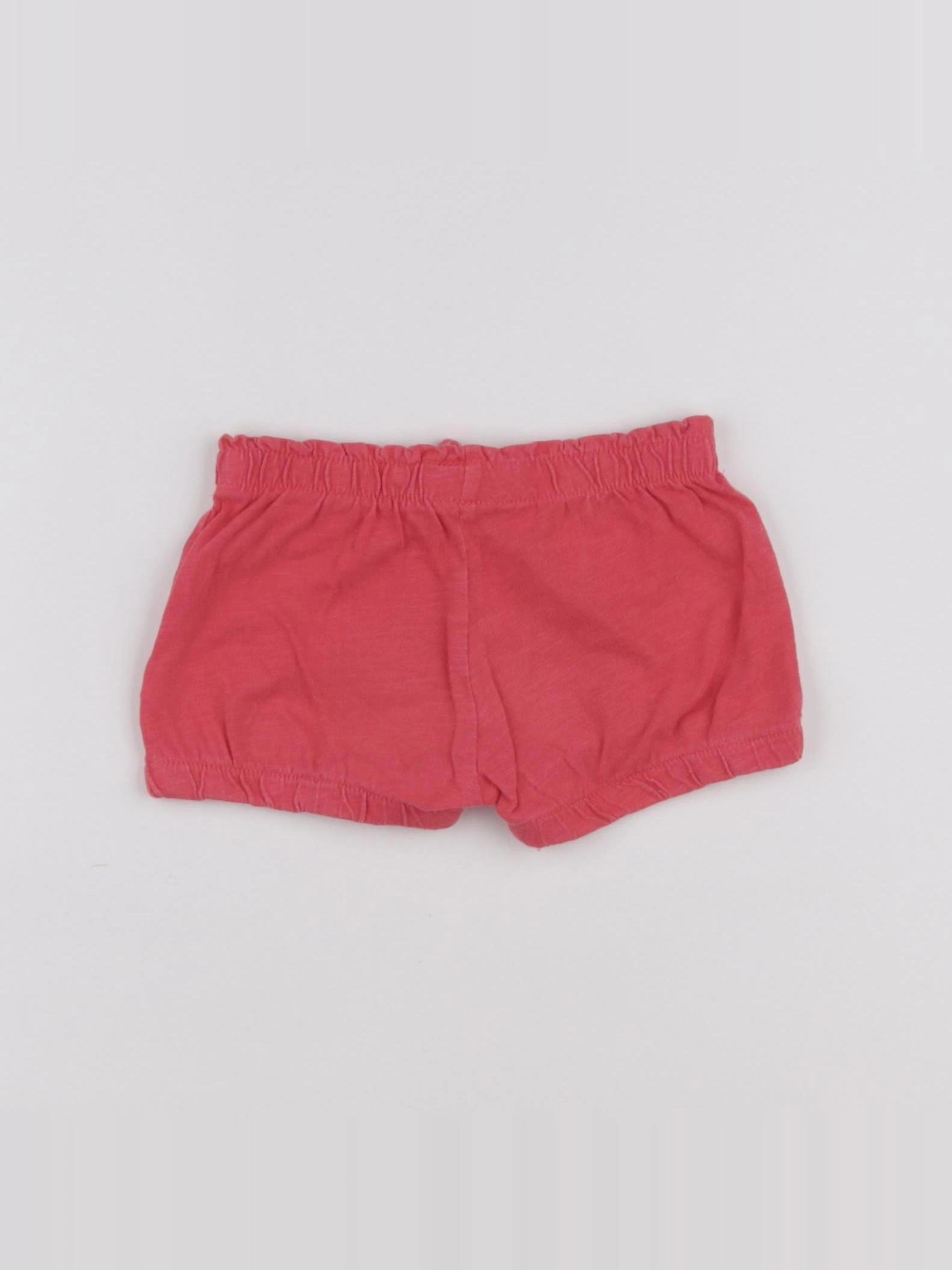 Vertbaudet - short rose - 9 mois