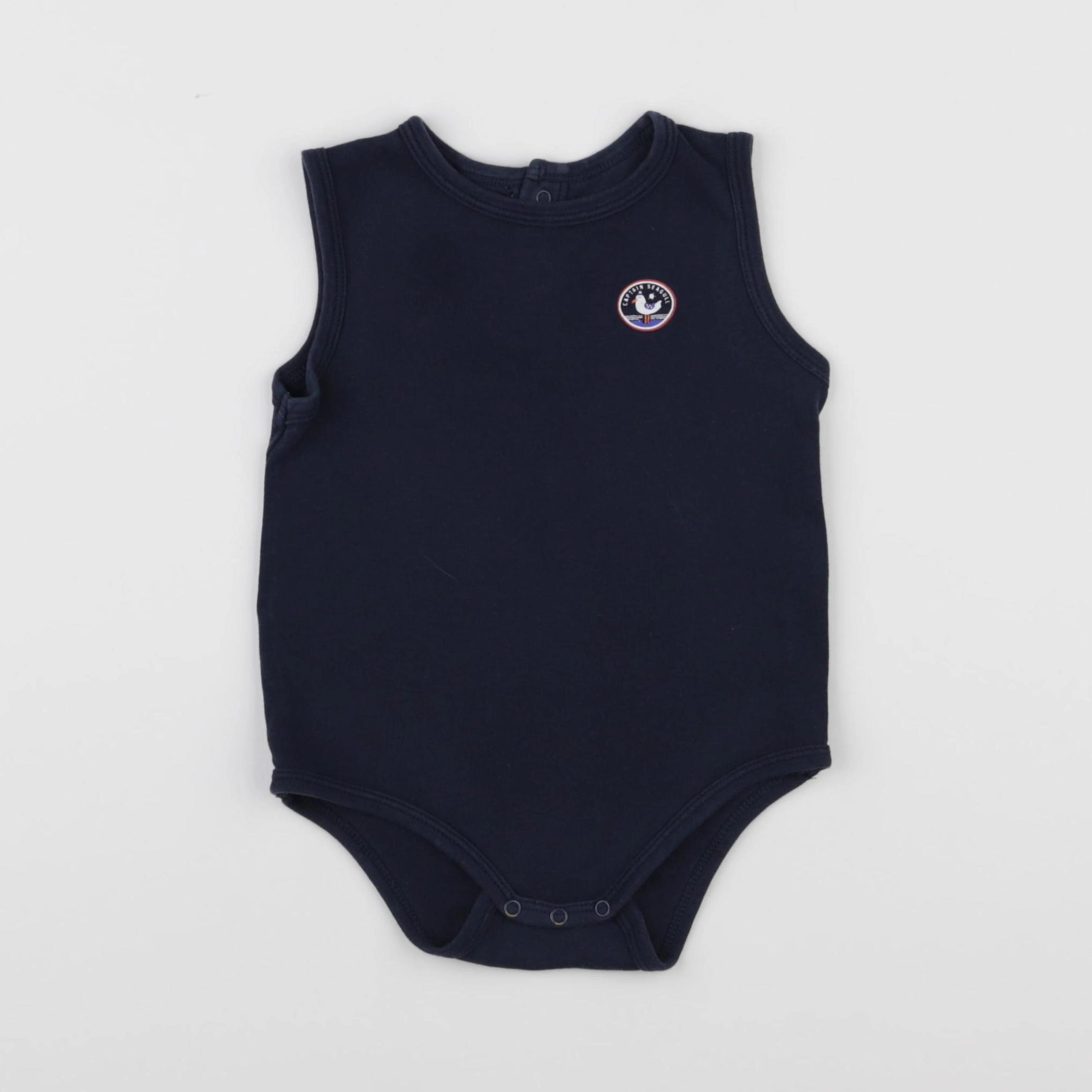 Vertbaudet - body bleu - 3 ans