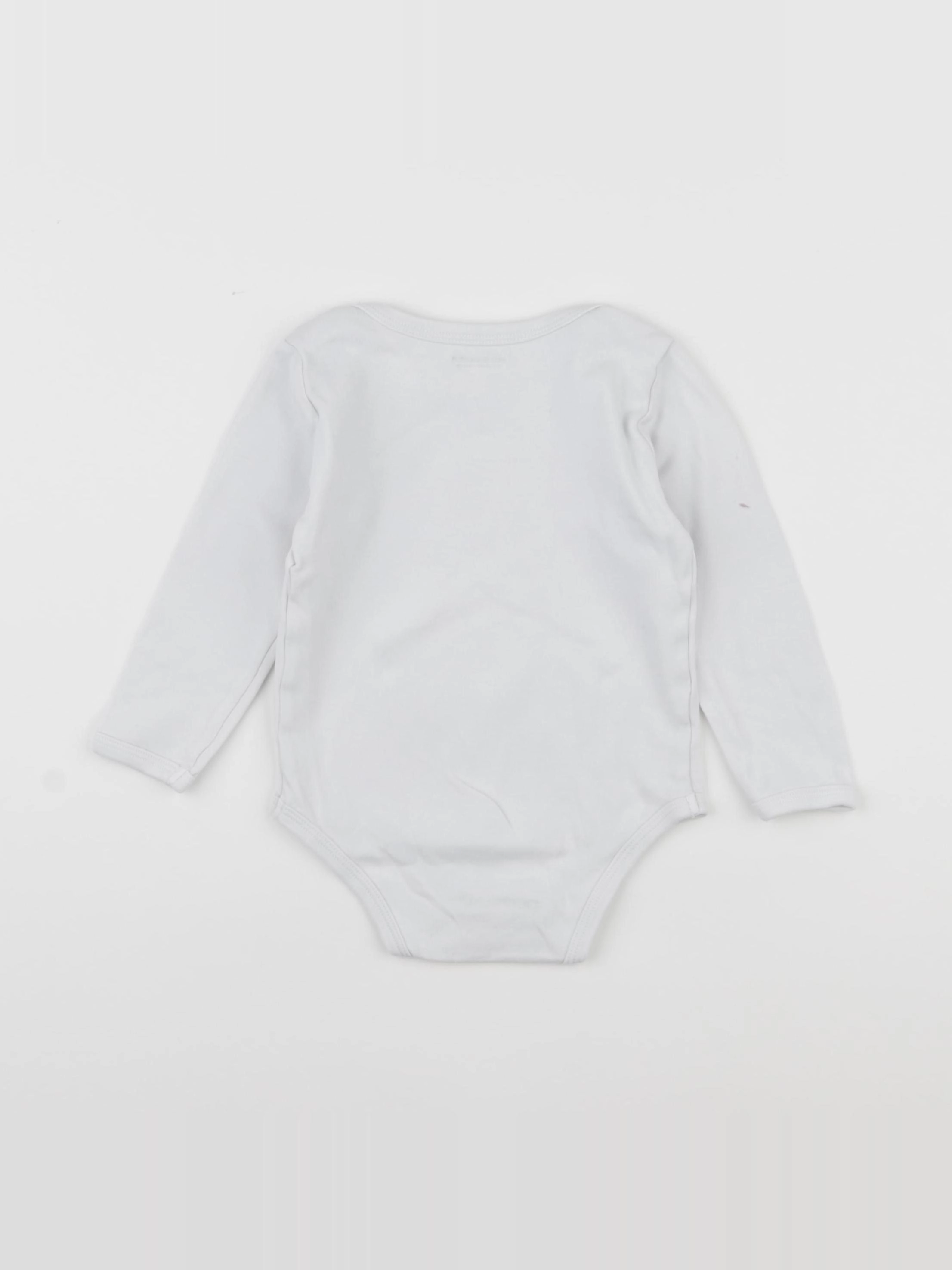 Vertbaudet - body blanc - 24 mois