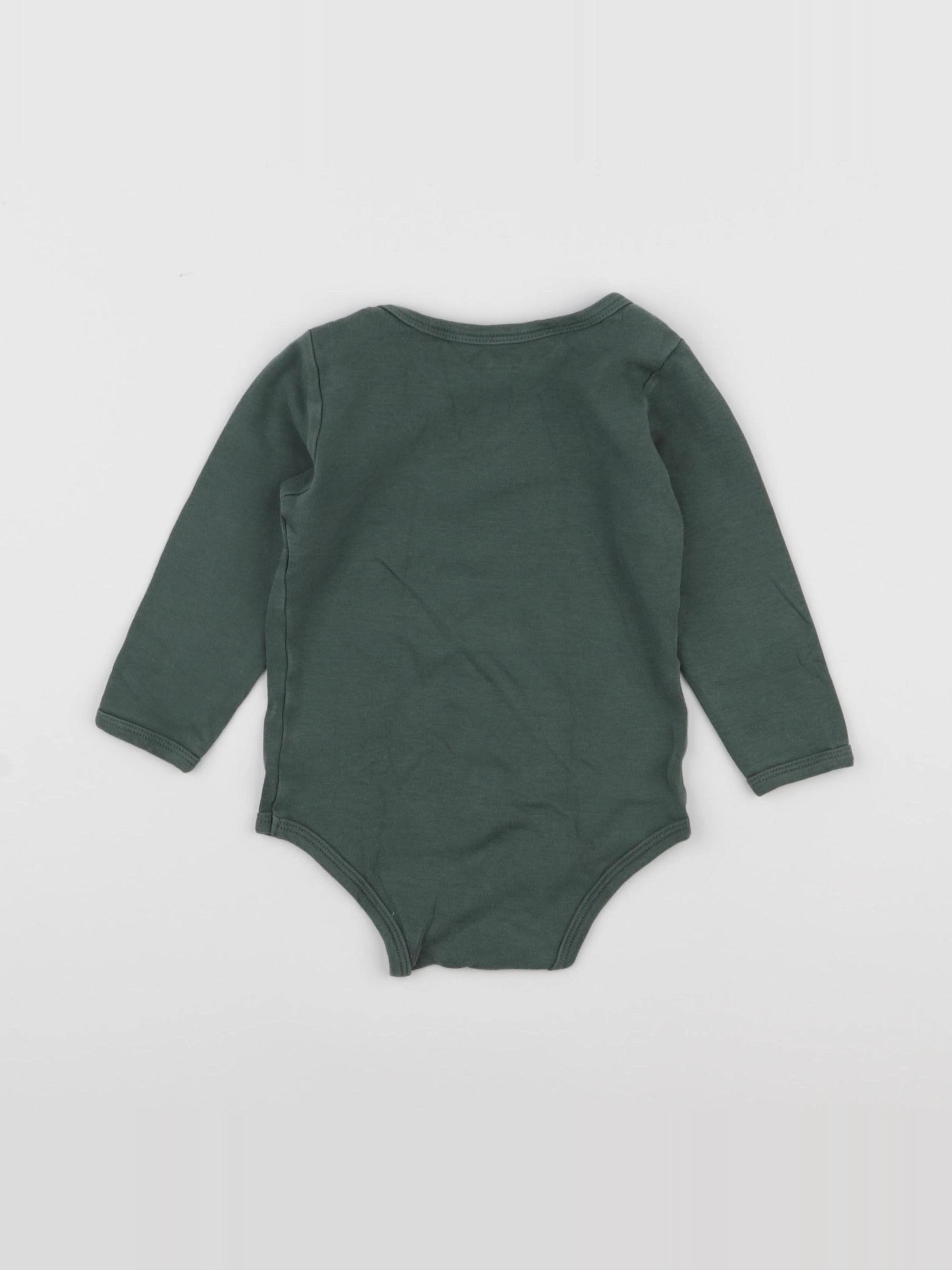 Vertbaudet - body vert - 24 mois