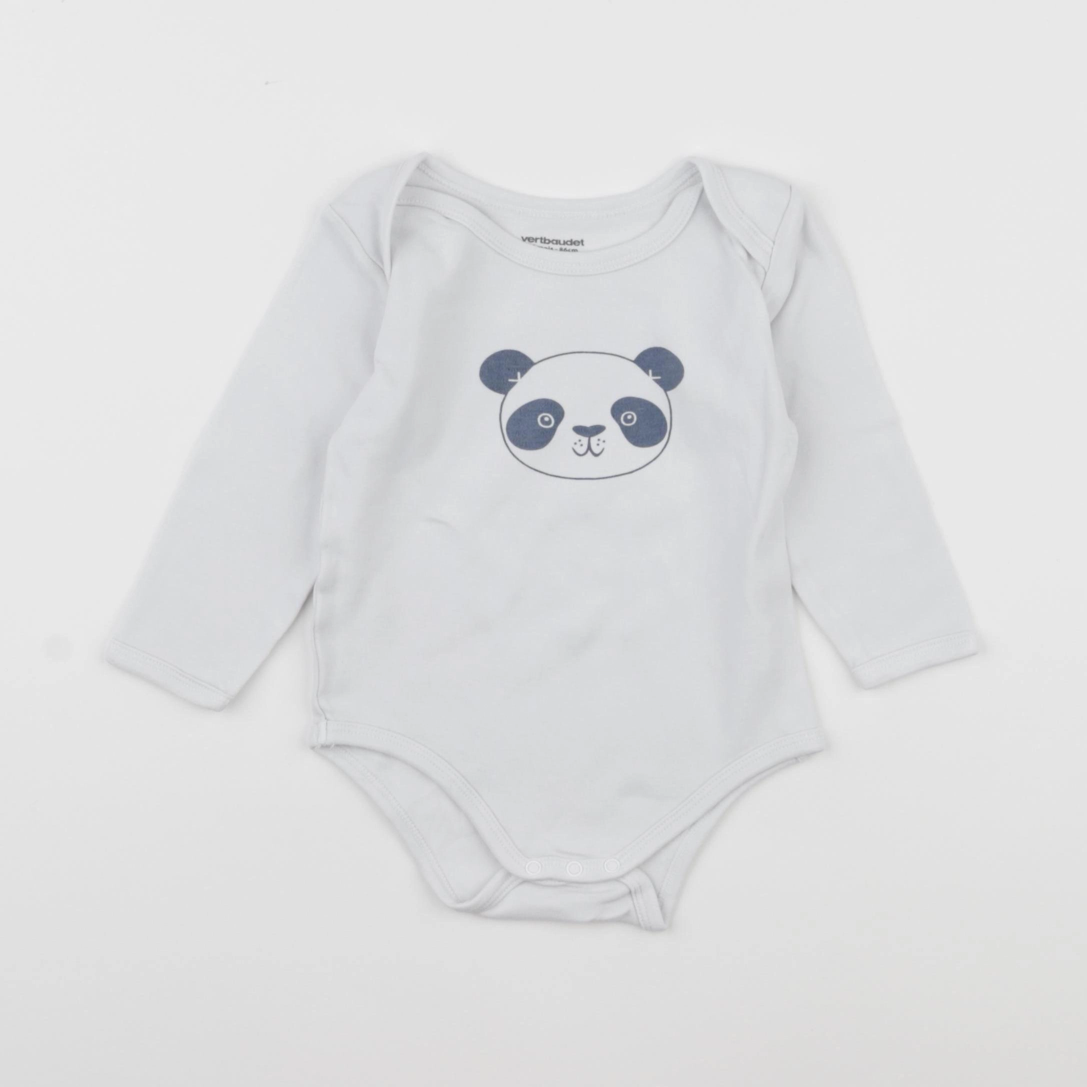 Vertbaudet - body blanc - 24 mois