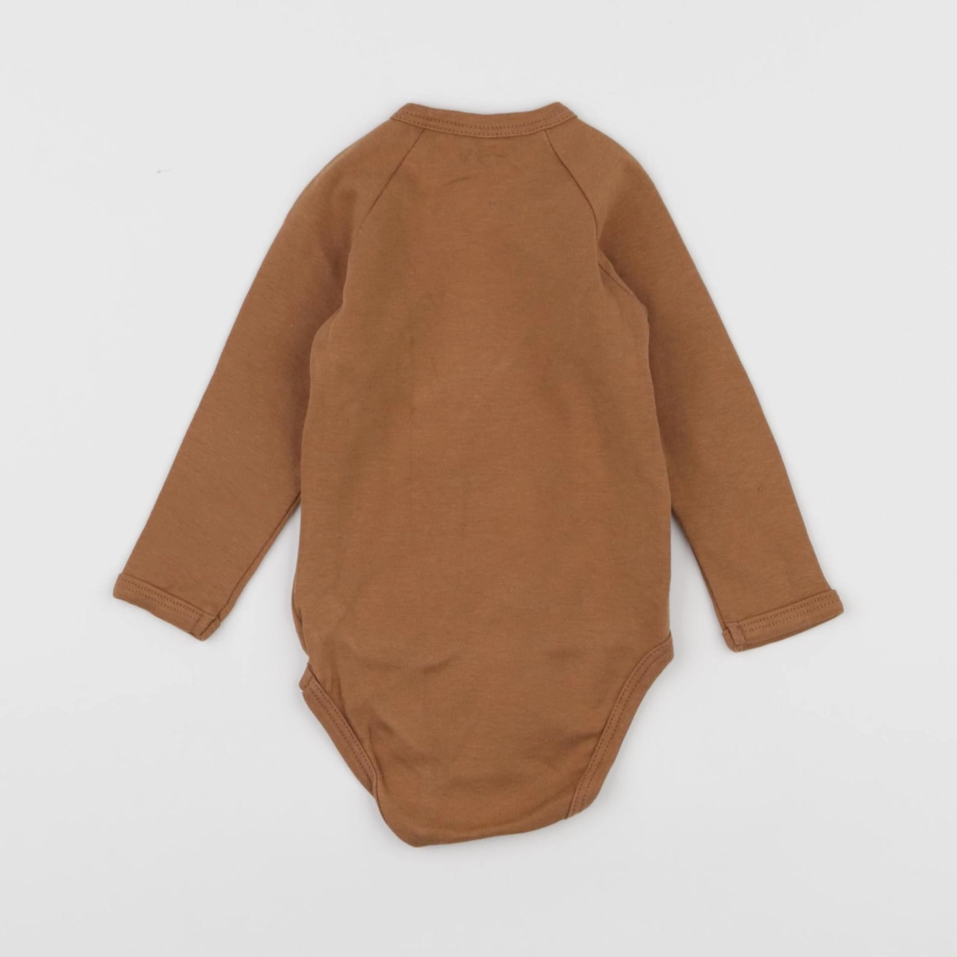 Vertbaudet - body marron - 12 mois