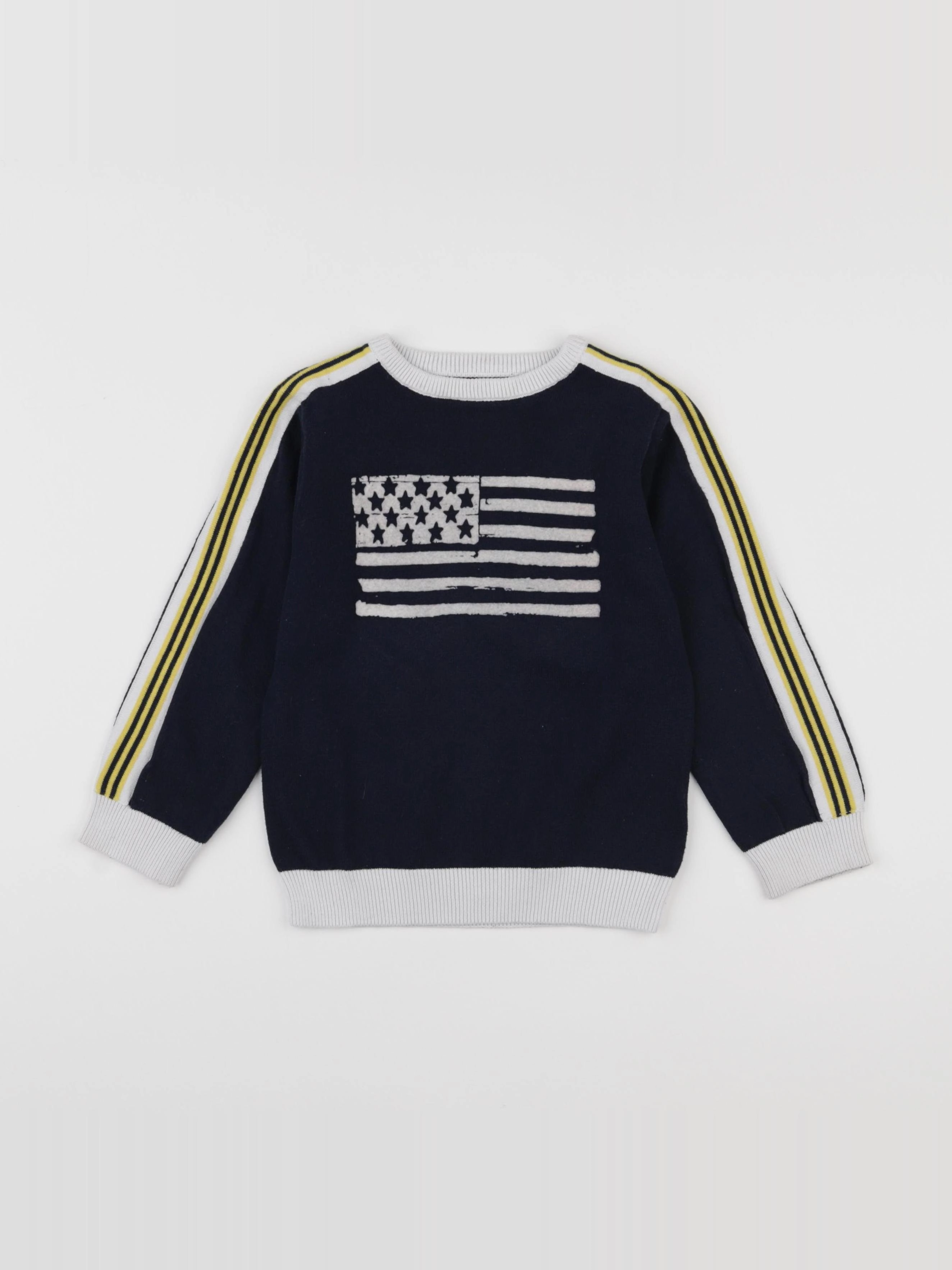 Vertbaudet - pull bleu - 5 ans