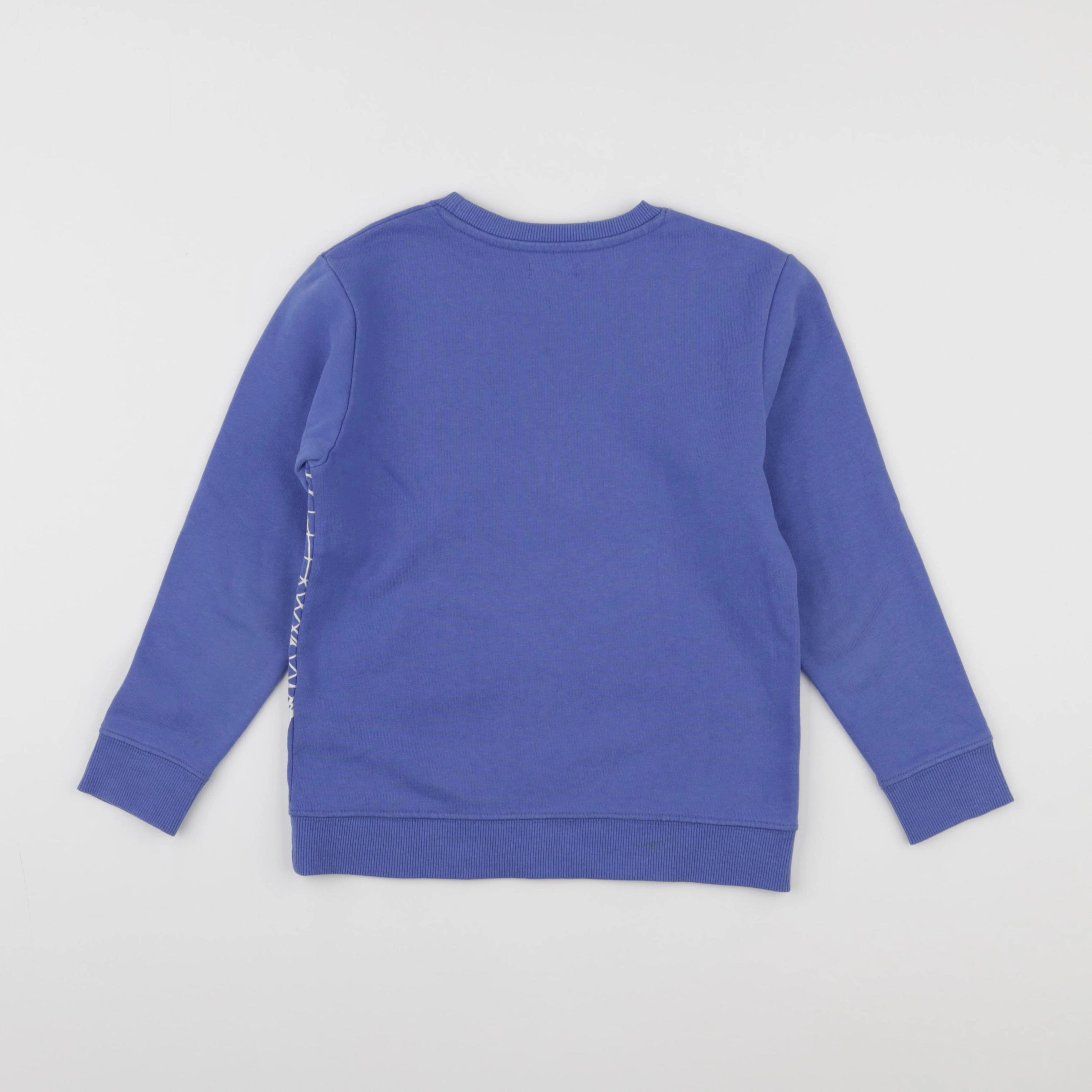 Vertbaudet - sweat bleu - 8 ans