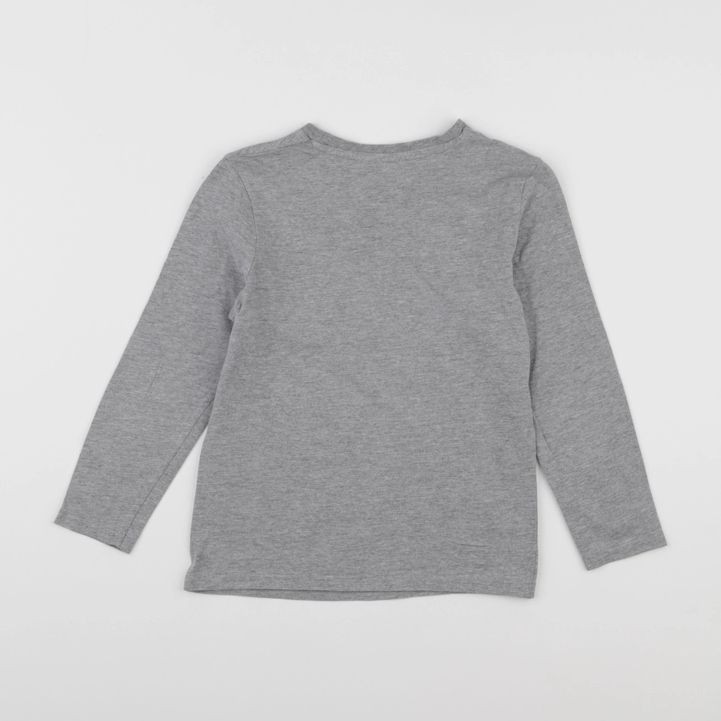 Vertbaudet - tee-shirt gris - 8 ans