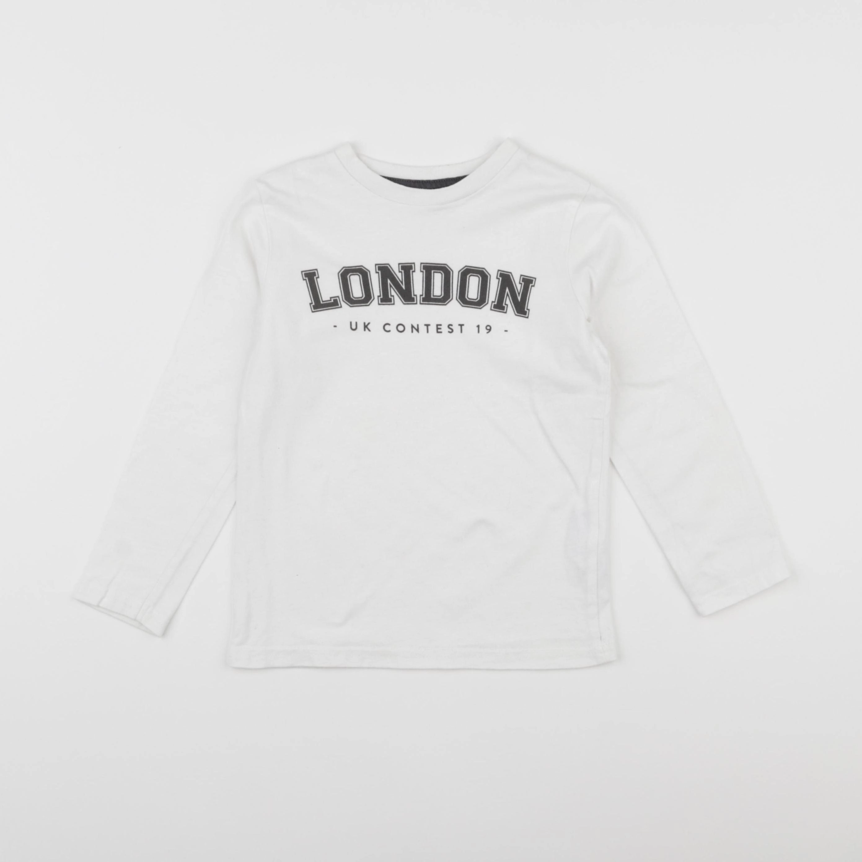 Vertbaudet - tee-shirt blanc - 5 ans