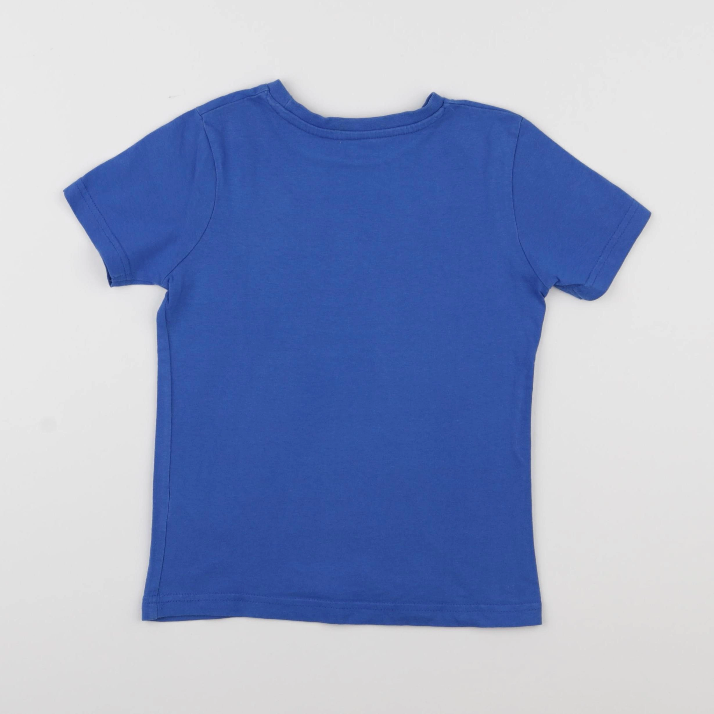 Vertbaudet - tee-shirt bleu - 6 ans