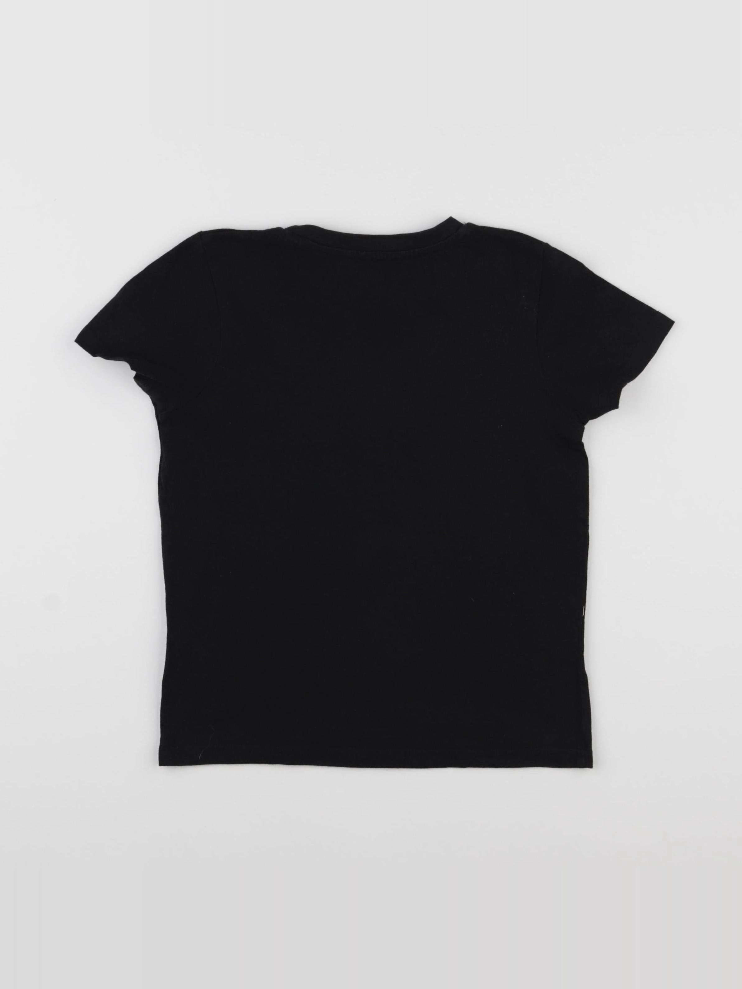 Vertbaudet - tee-shirt noir - 6 ans
