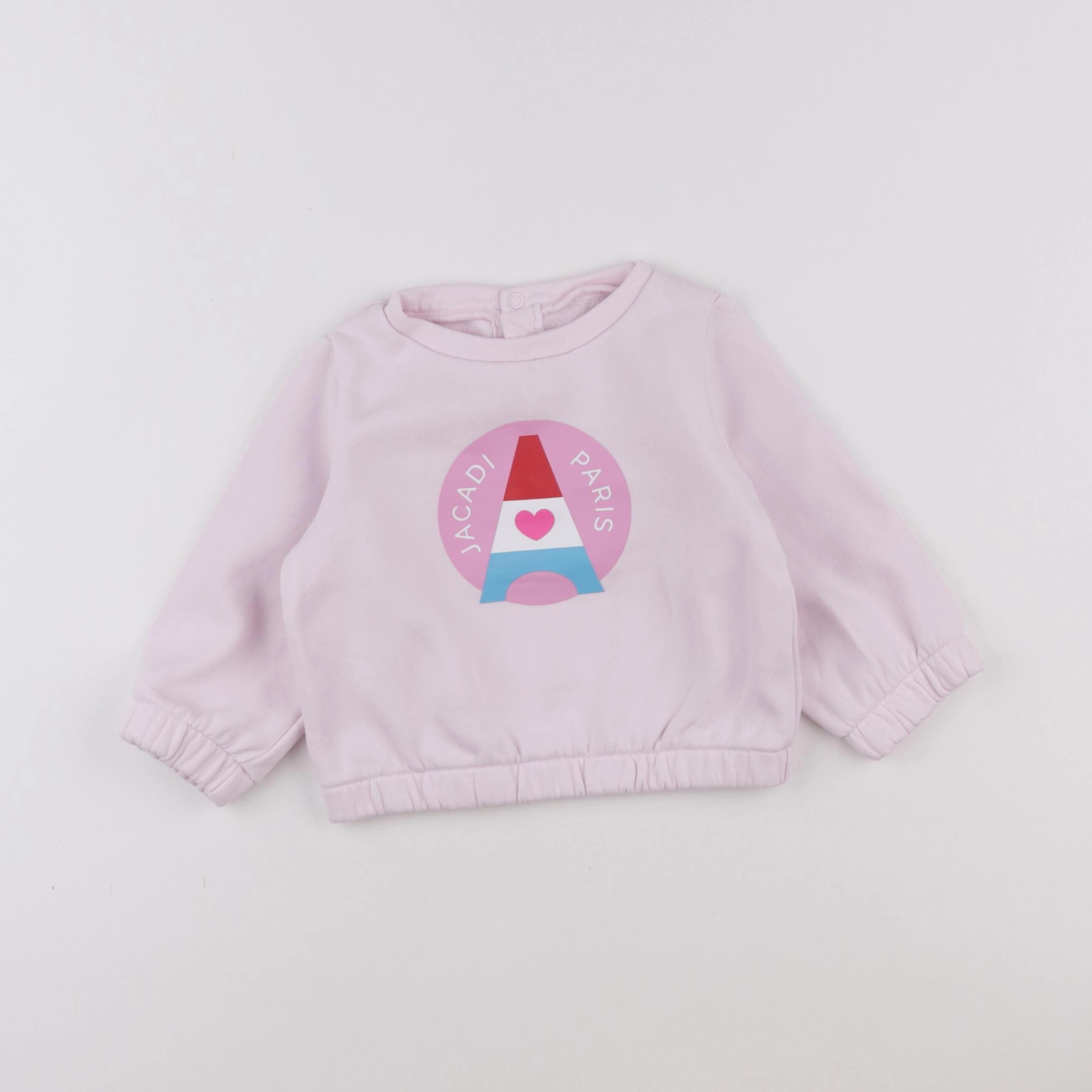 Jacadi - sweat rose - 18 mois