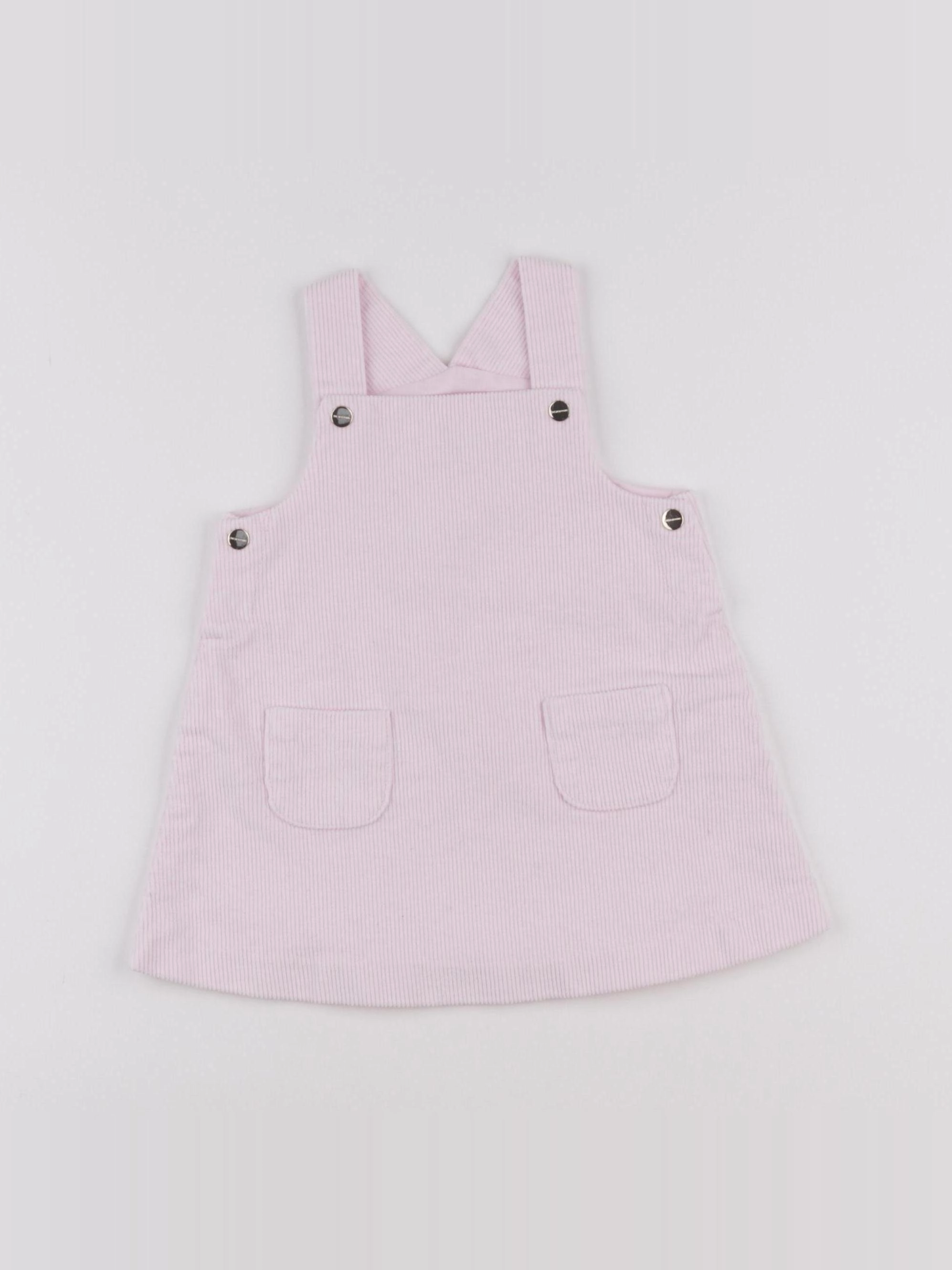 Jacadi - robe rose - 12 mois
