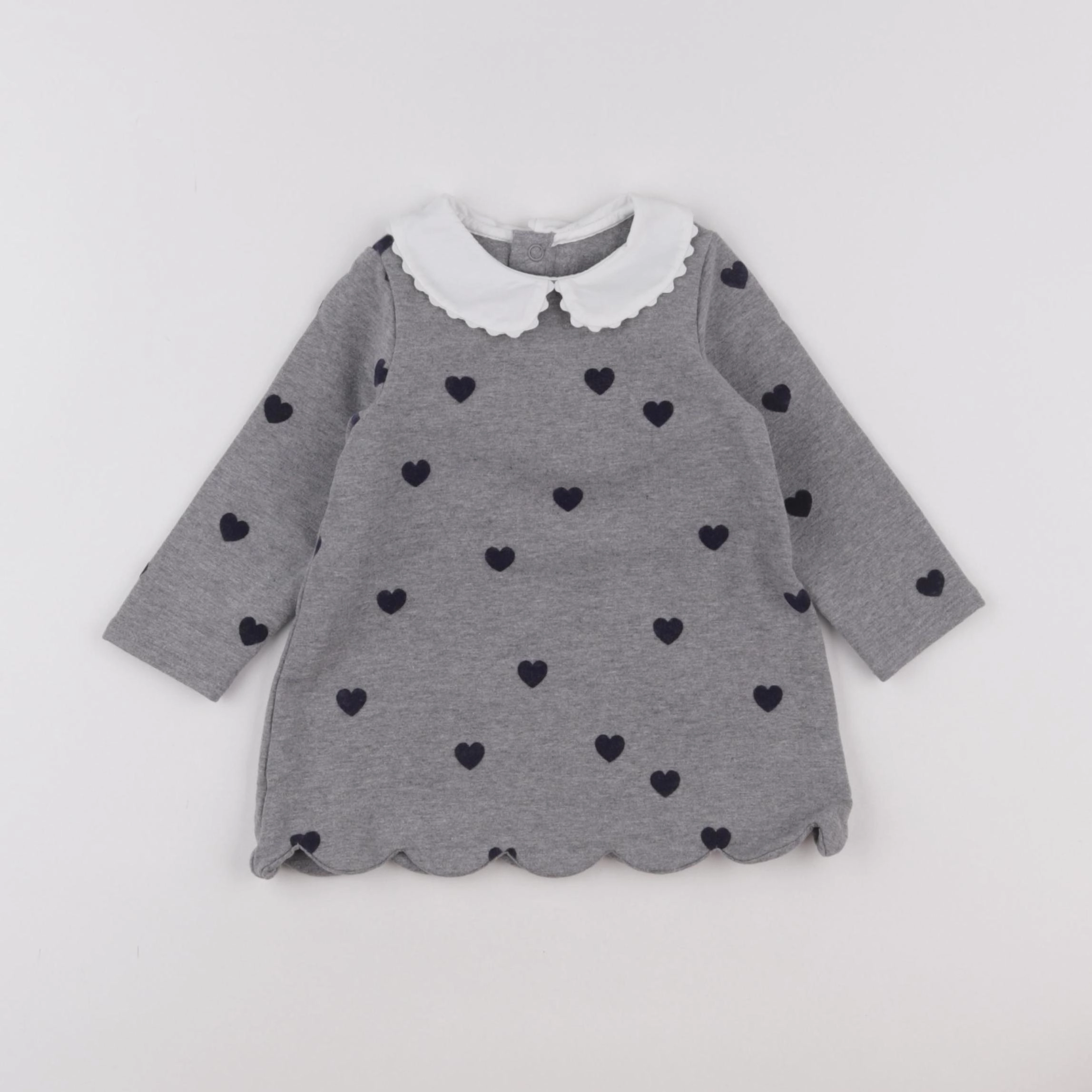Jacadi - robe gris - 12 mois