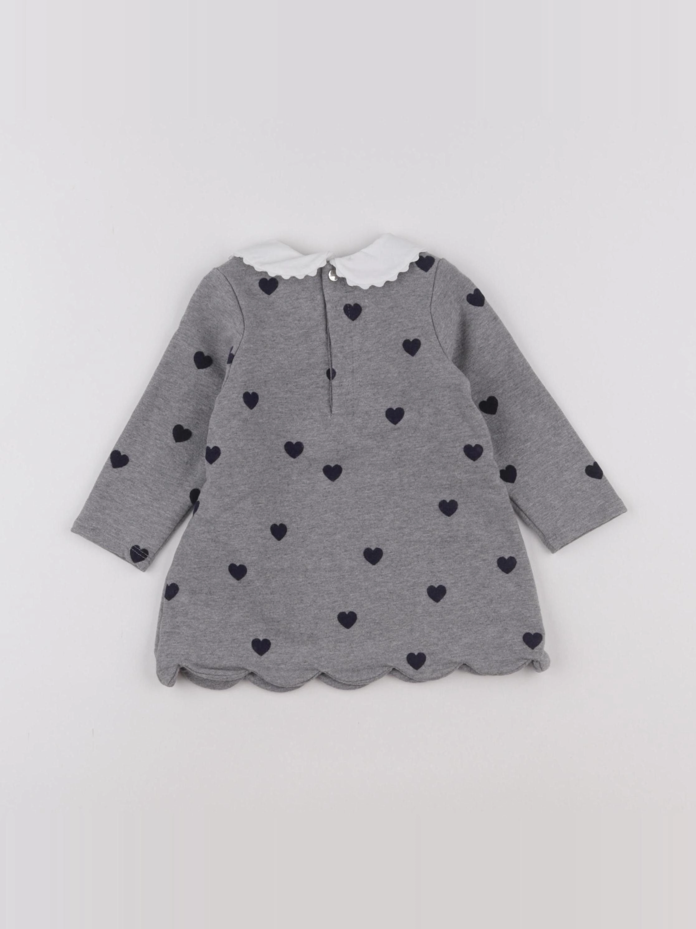 Jacadi - robe gris - 12 mois