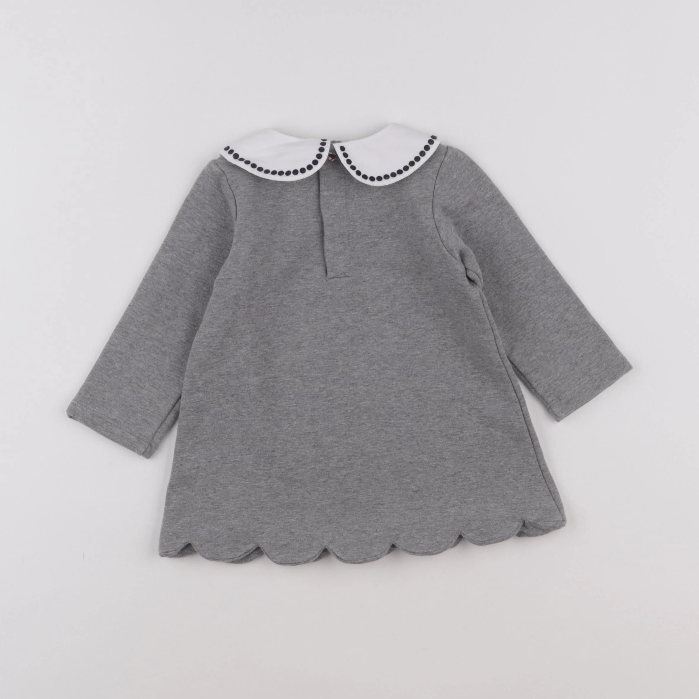 Jacadi - robe gris - 12 mois
