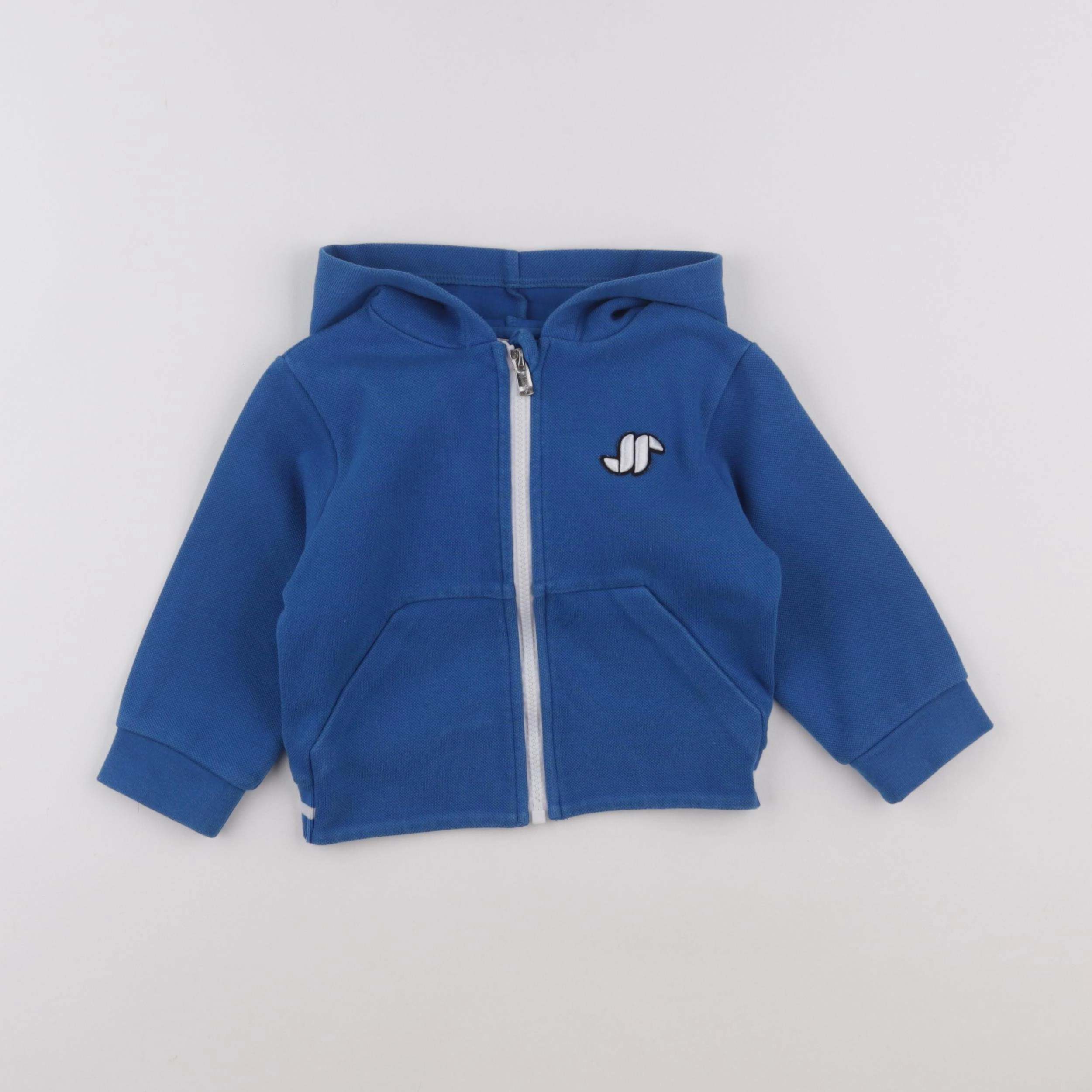 Jacadi - sweat bleu - 24 mois