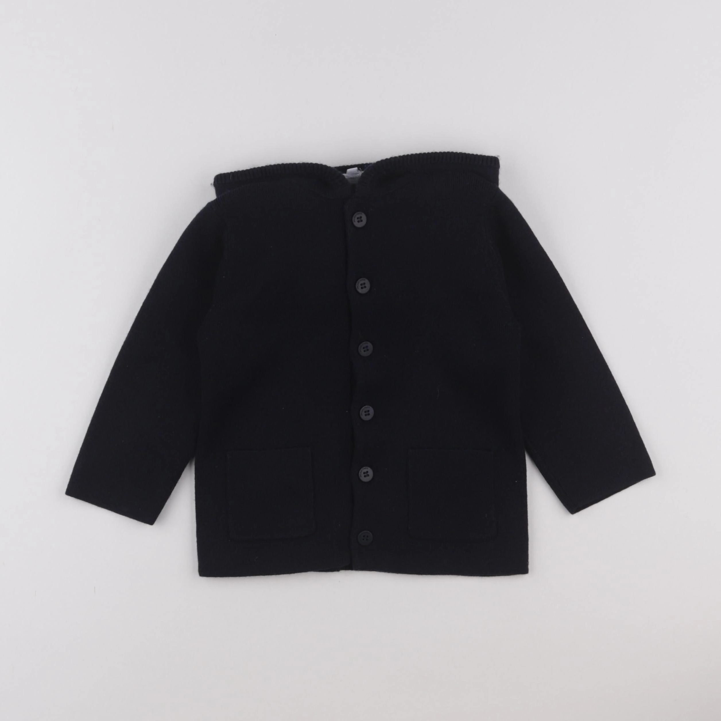 Jacadi - gilet bleu - 36 mois