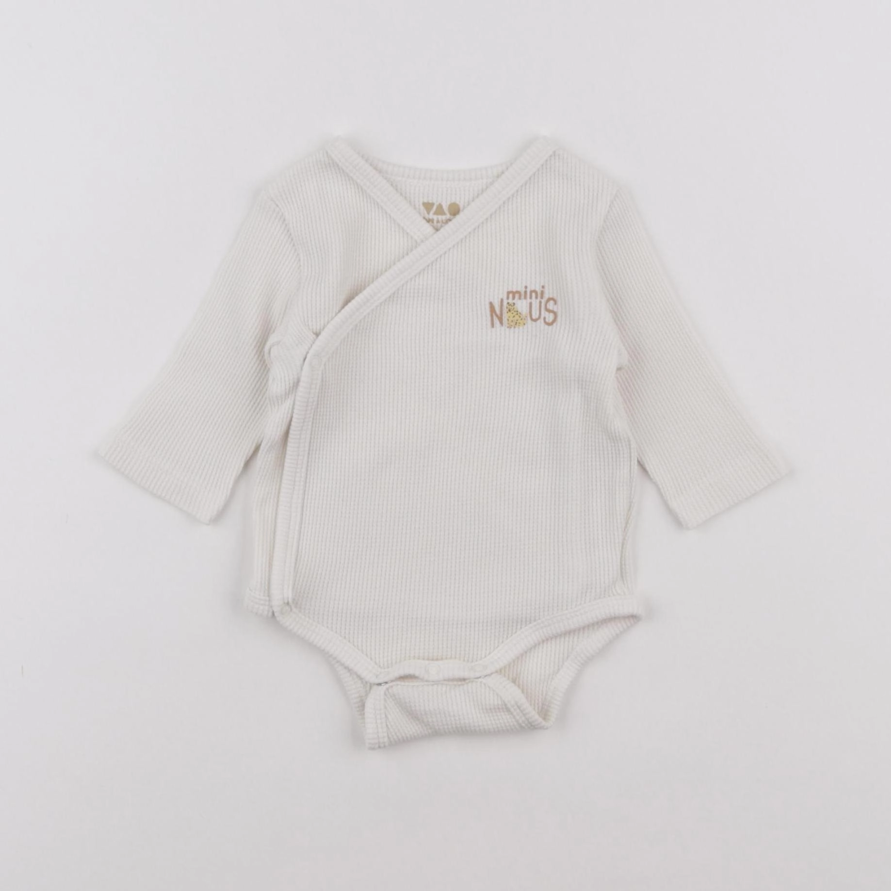 Tape à l'oeil - body beige - 3 mois