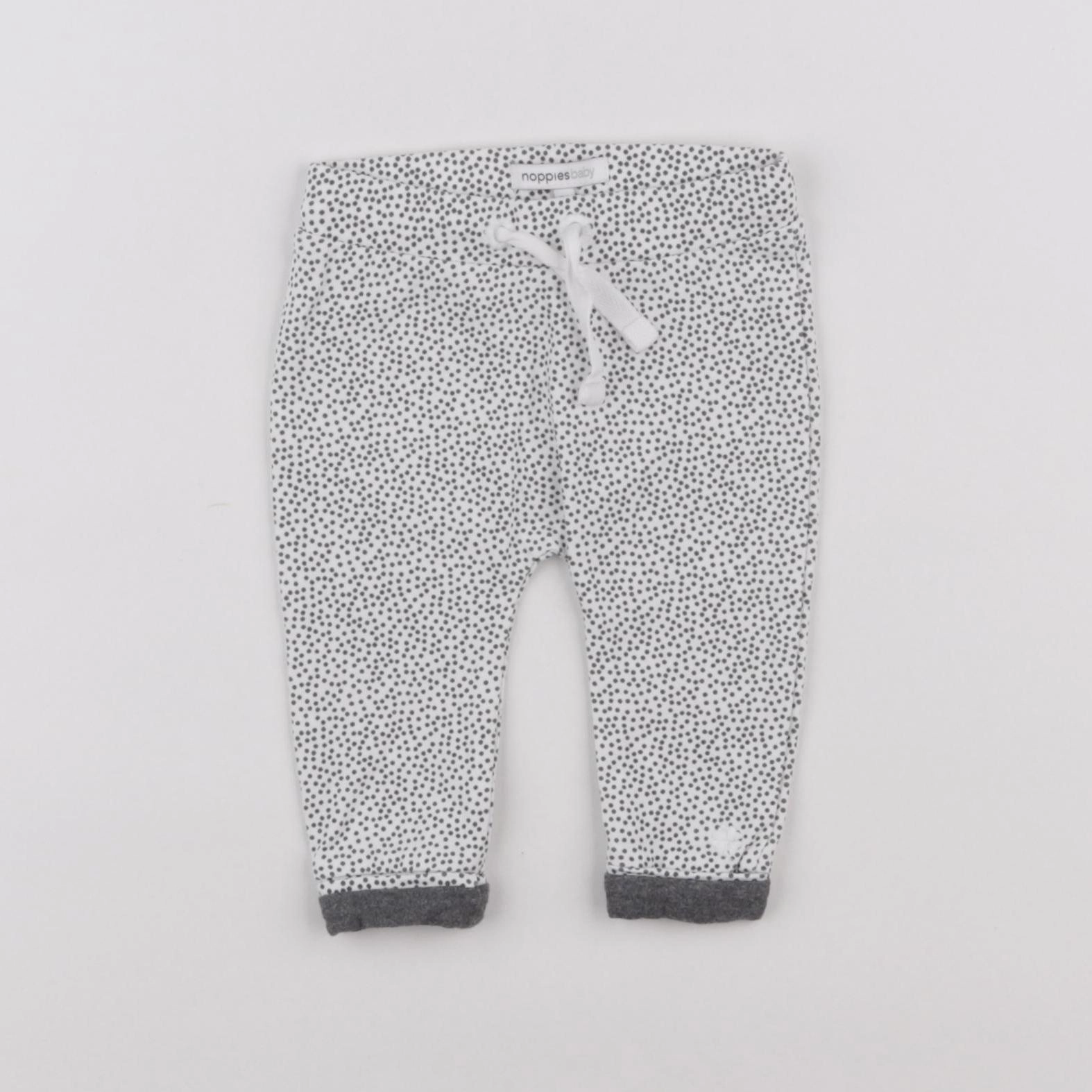 Noppies - legging blanc - 1/3 mois