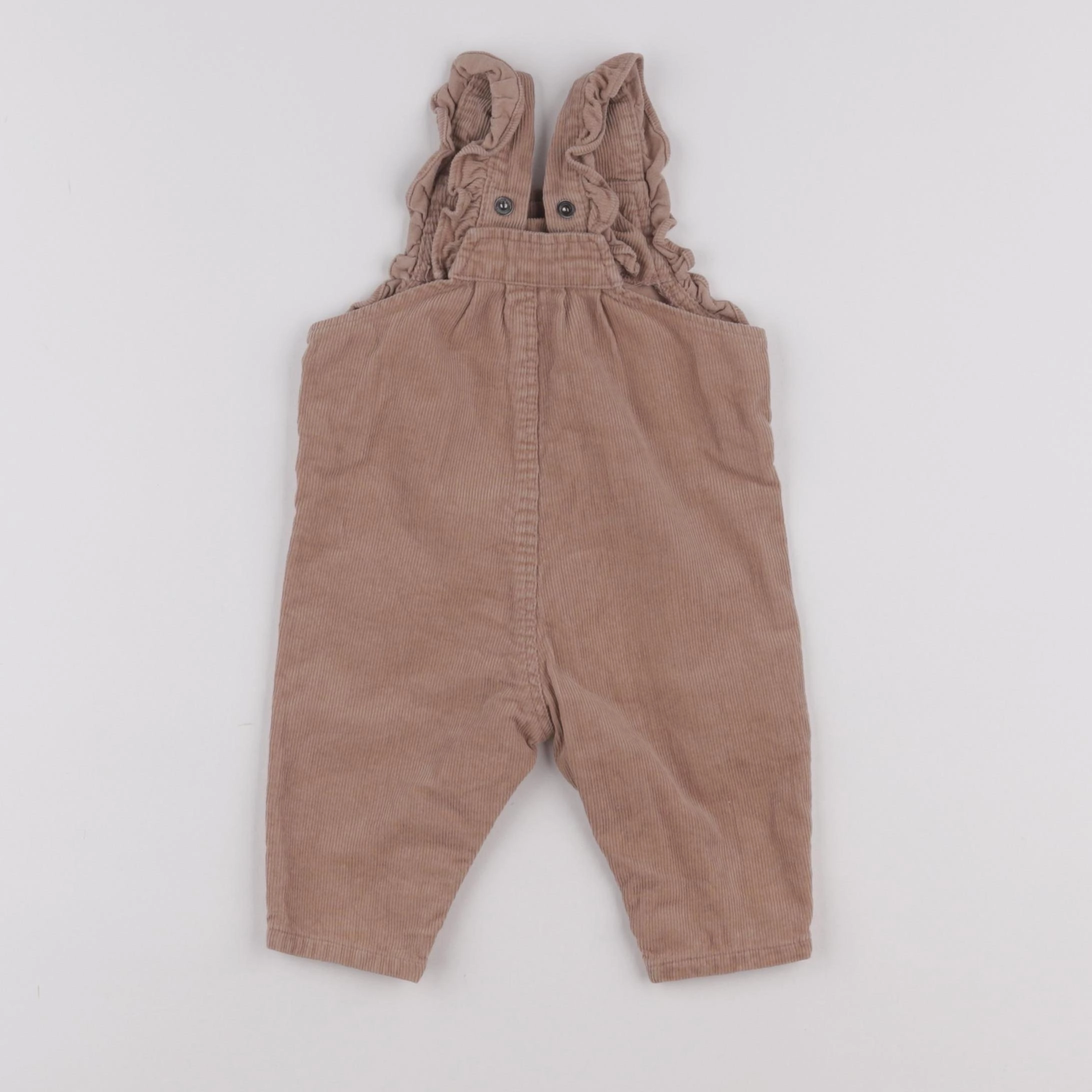 Vertbaudet - salopette beige - 3 mois