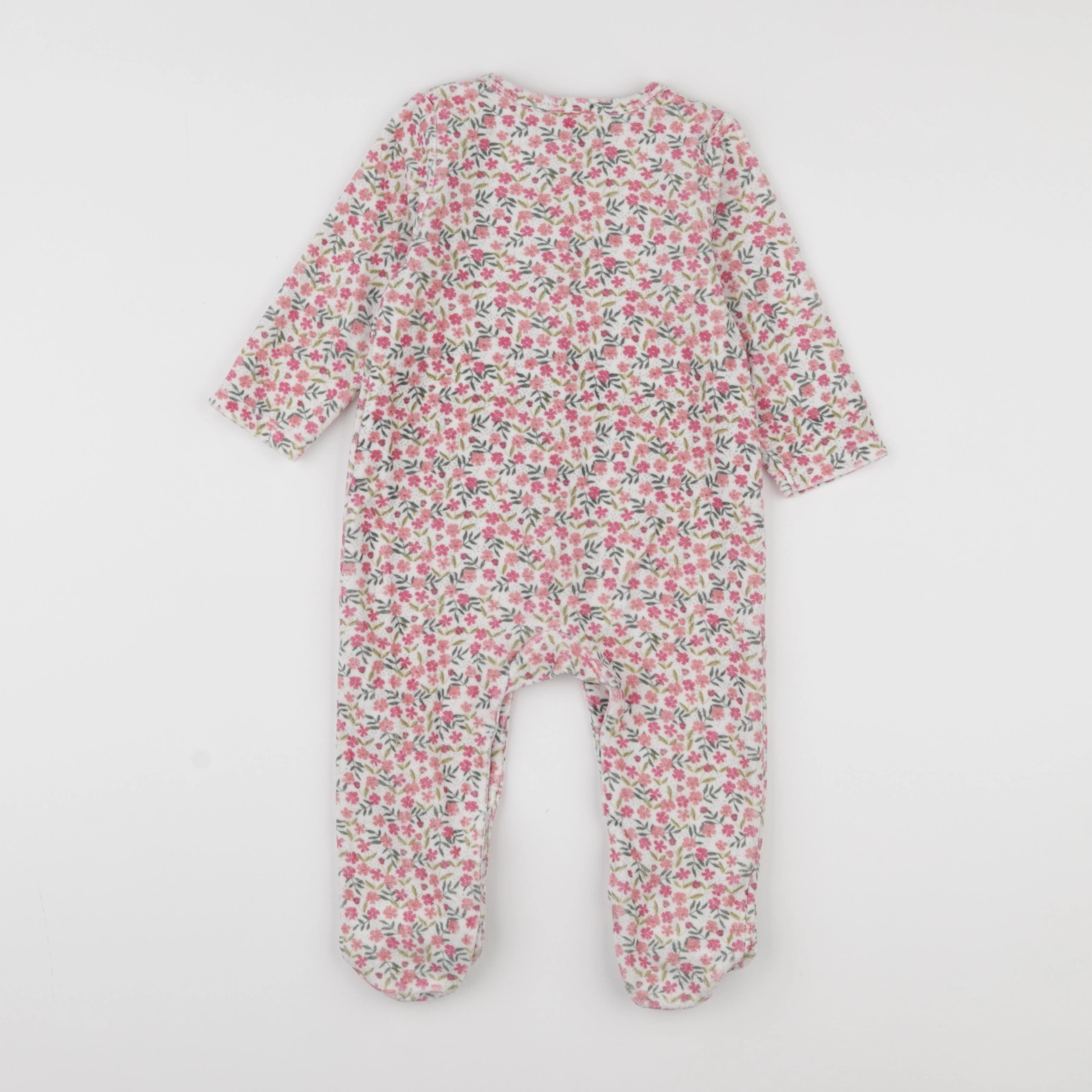 Tape à l'oeil - pyjama velours multicolore - 18 mois