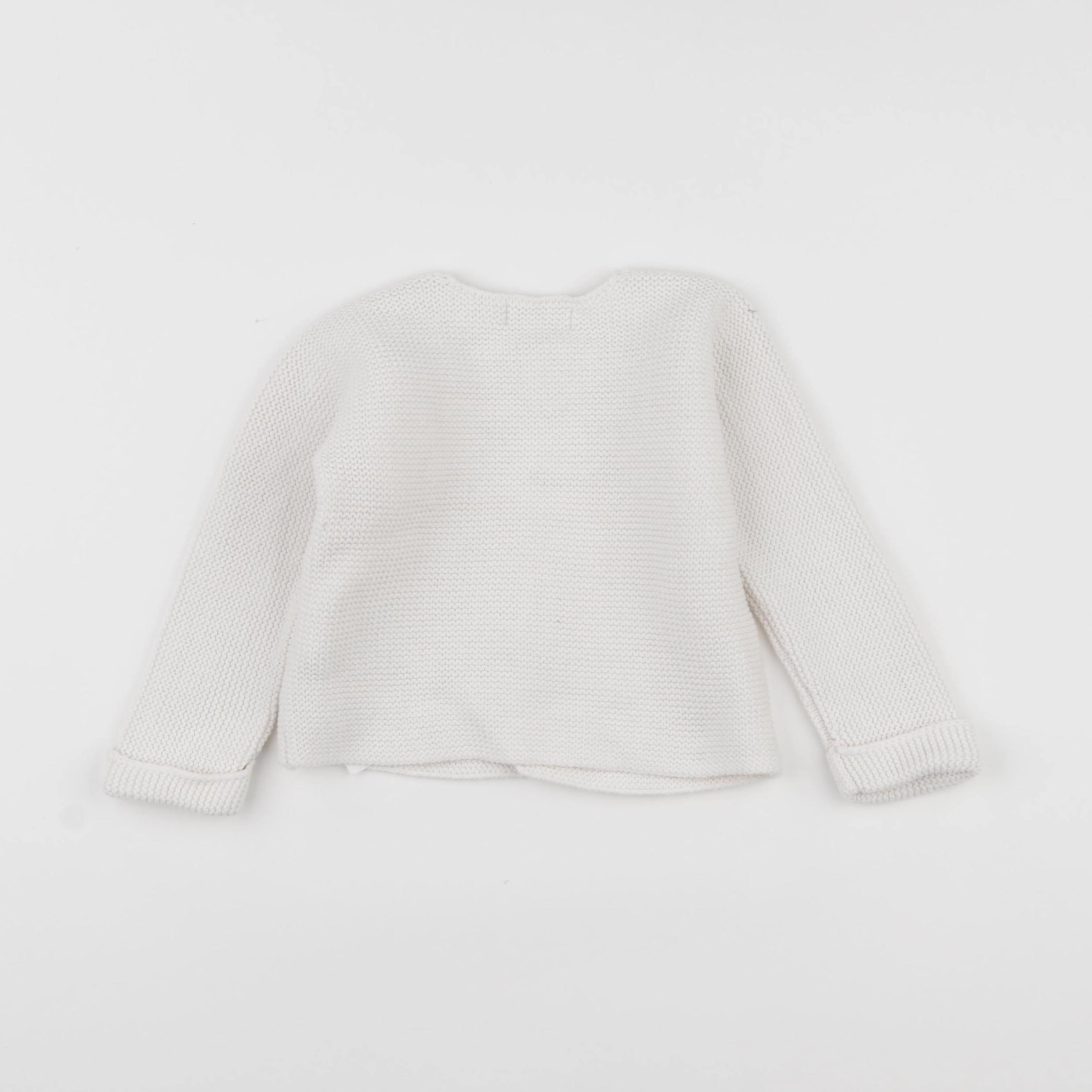 Cyrillus - gilet blanc - 18 mois