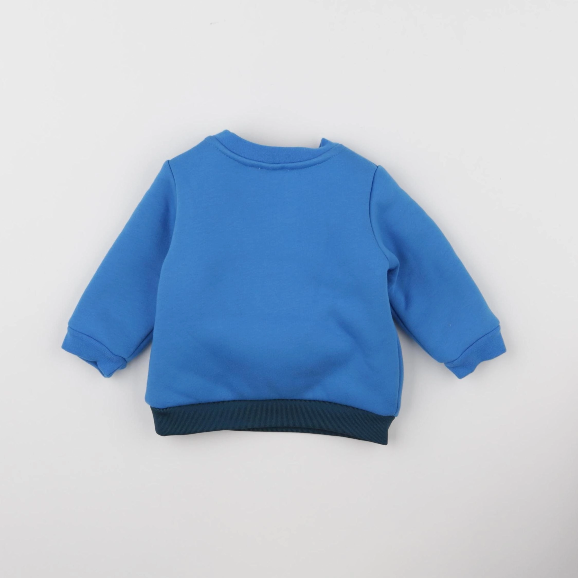 Jacadi - sweat bleu - 6 mois