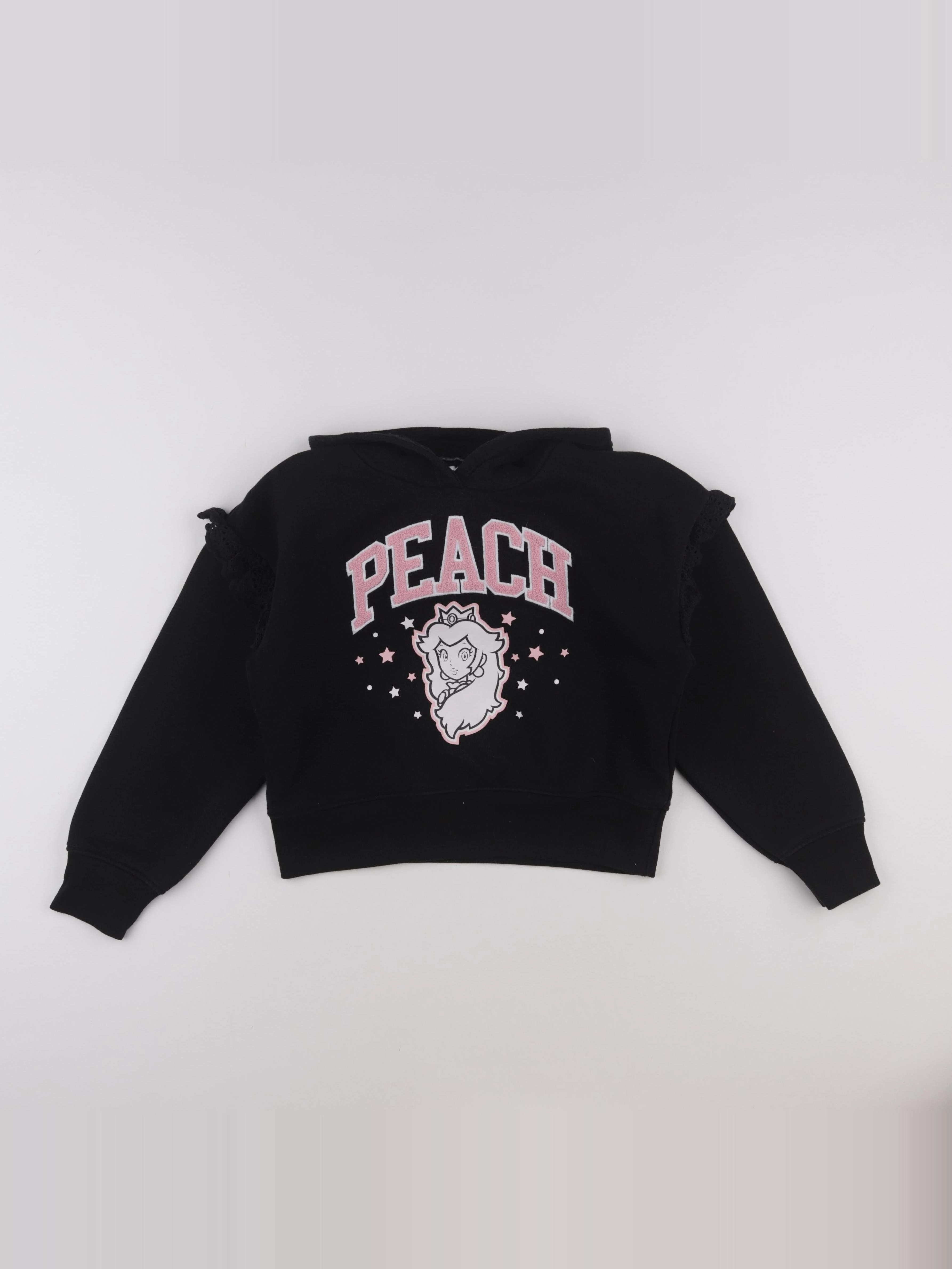 IKKS - sweat noir - 10 ans