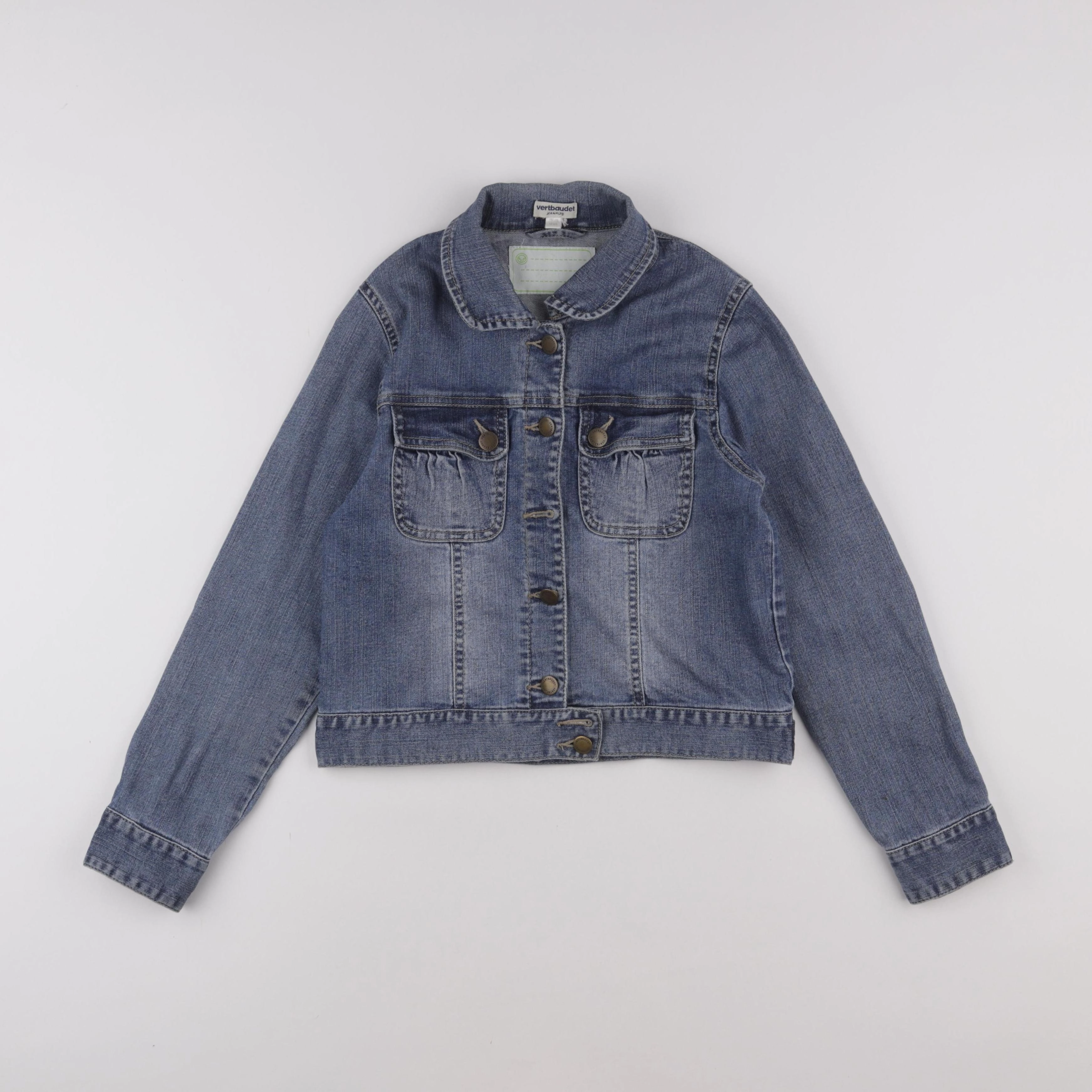 Vertbaudet - veste bleu - 12 ans
