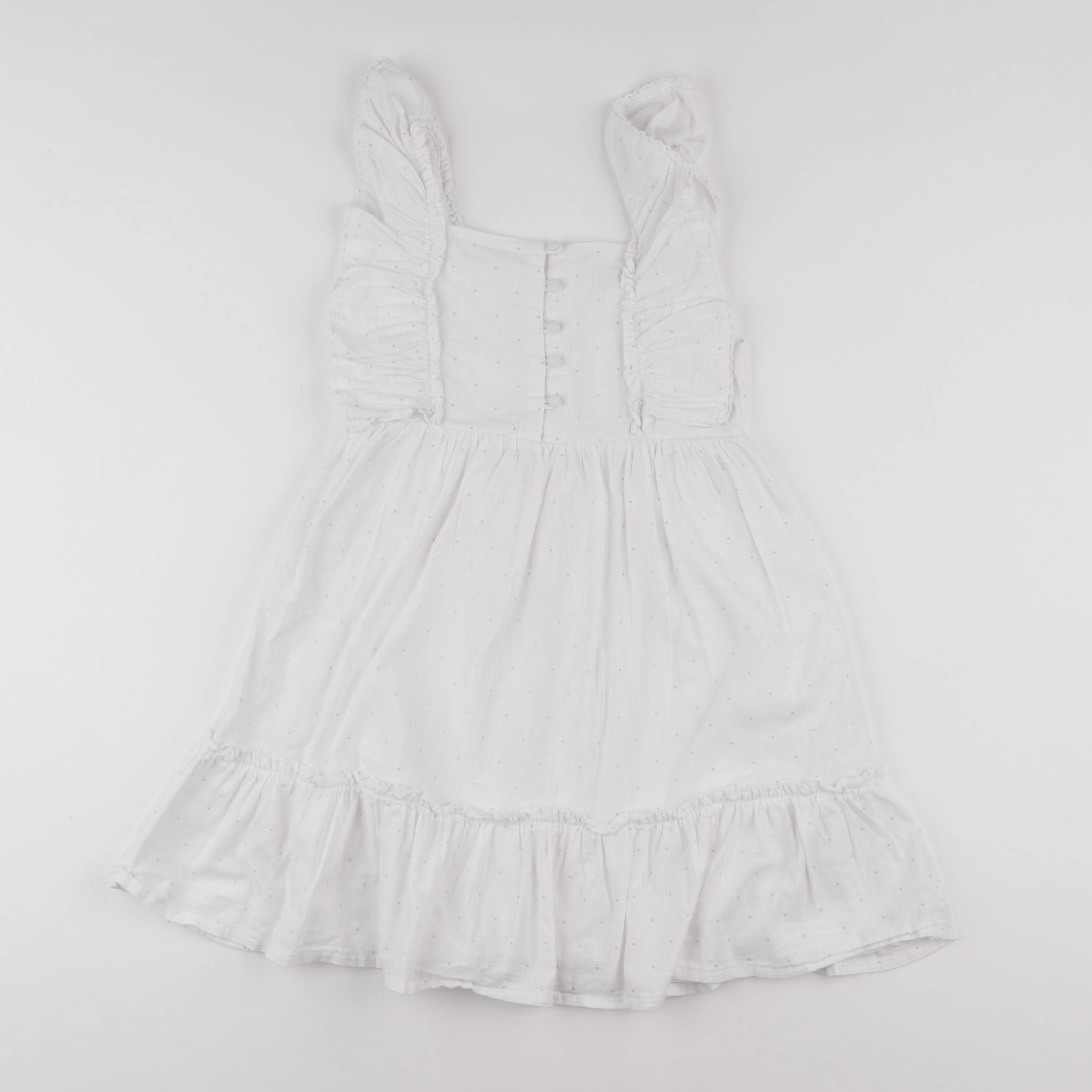 Vertbaudet - robe blanc - 9 ans