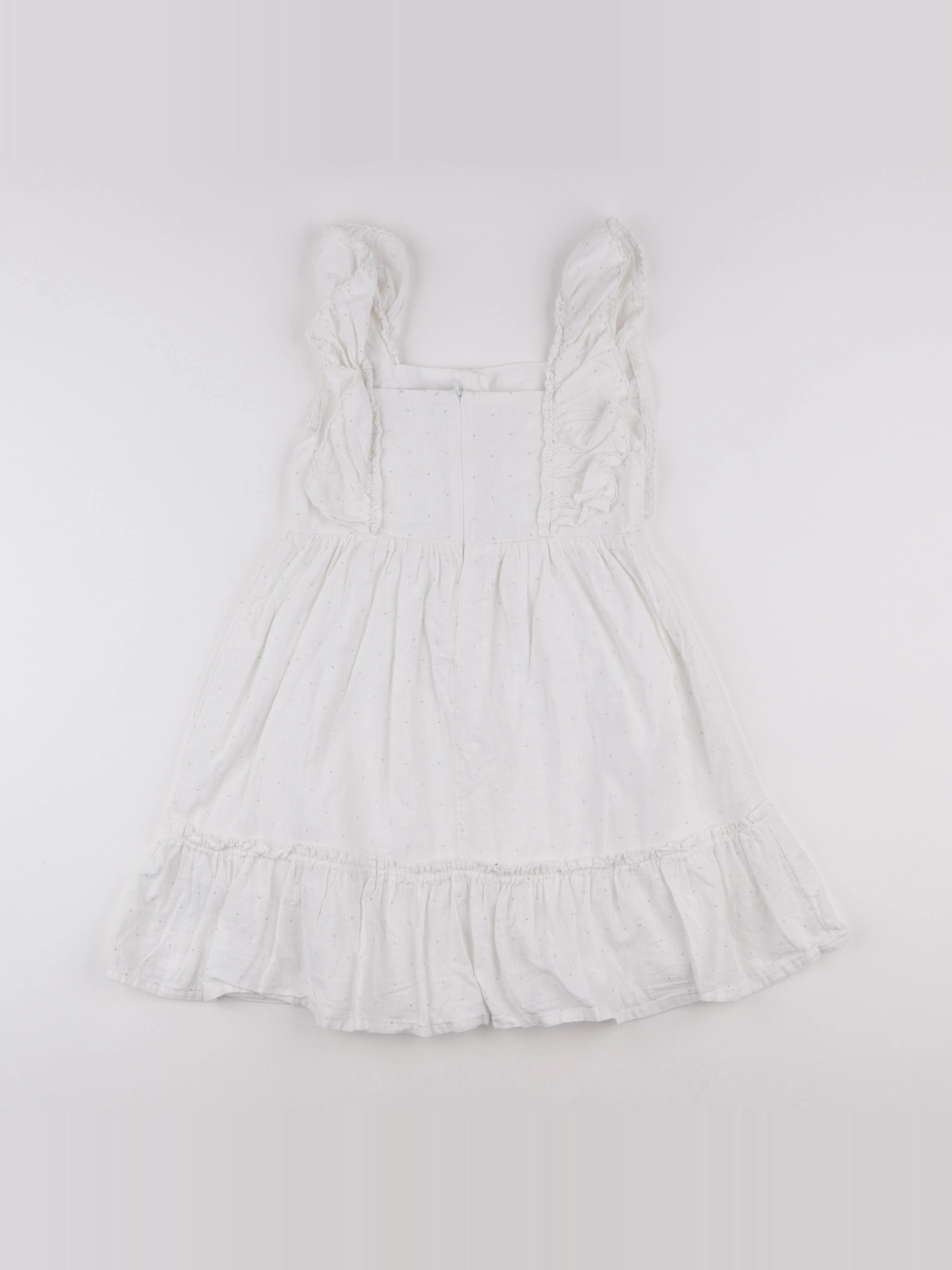 Vertbaudet - robe blanc - 9 ans