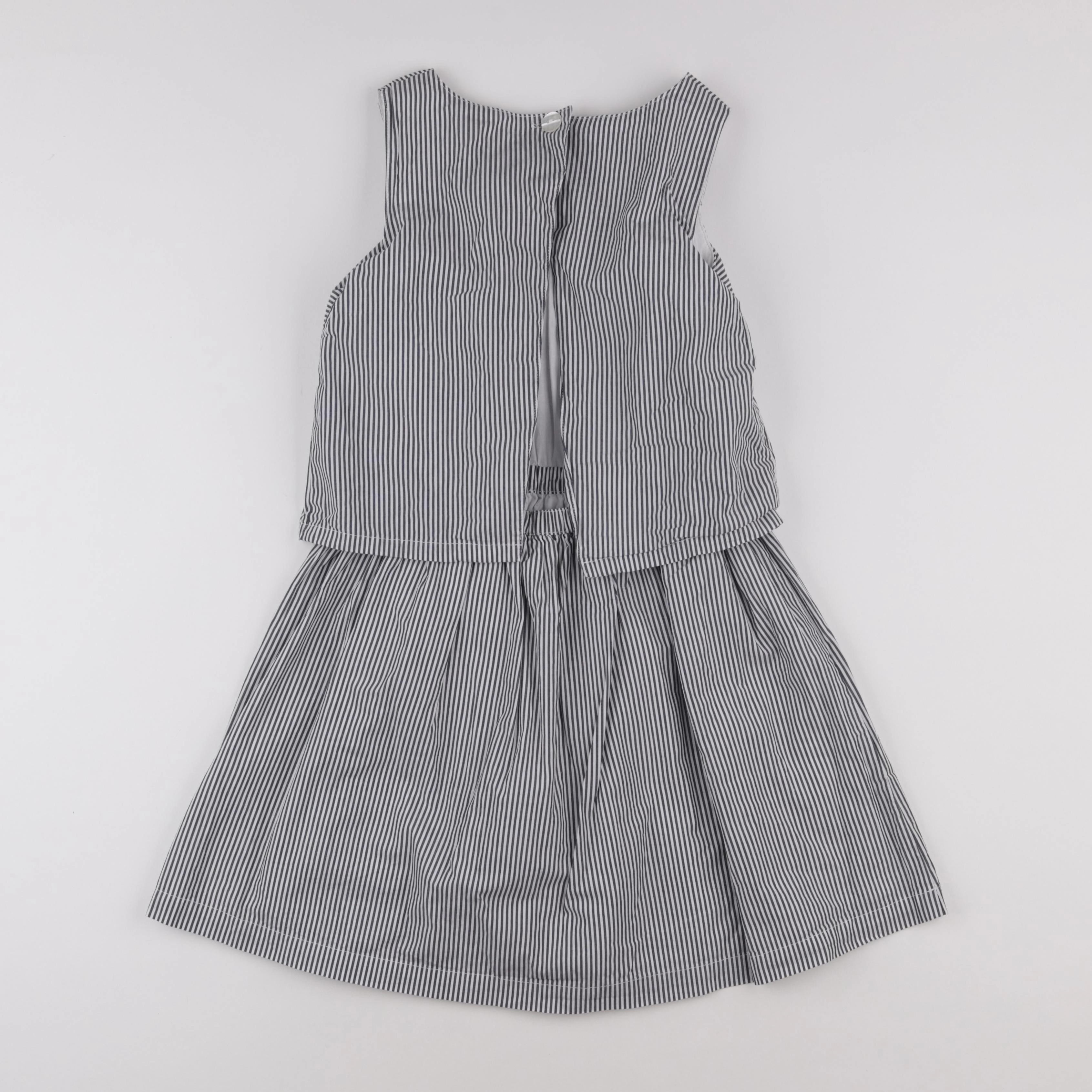 Vertbaudet - robe bleu - 10 ans