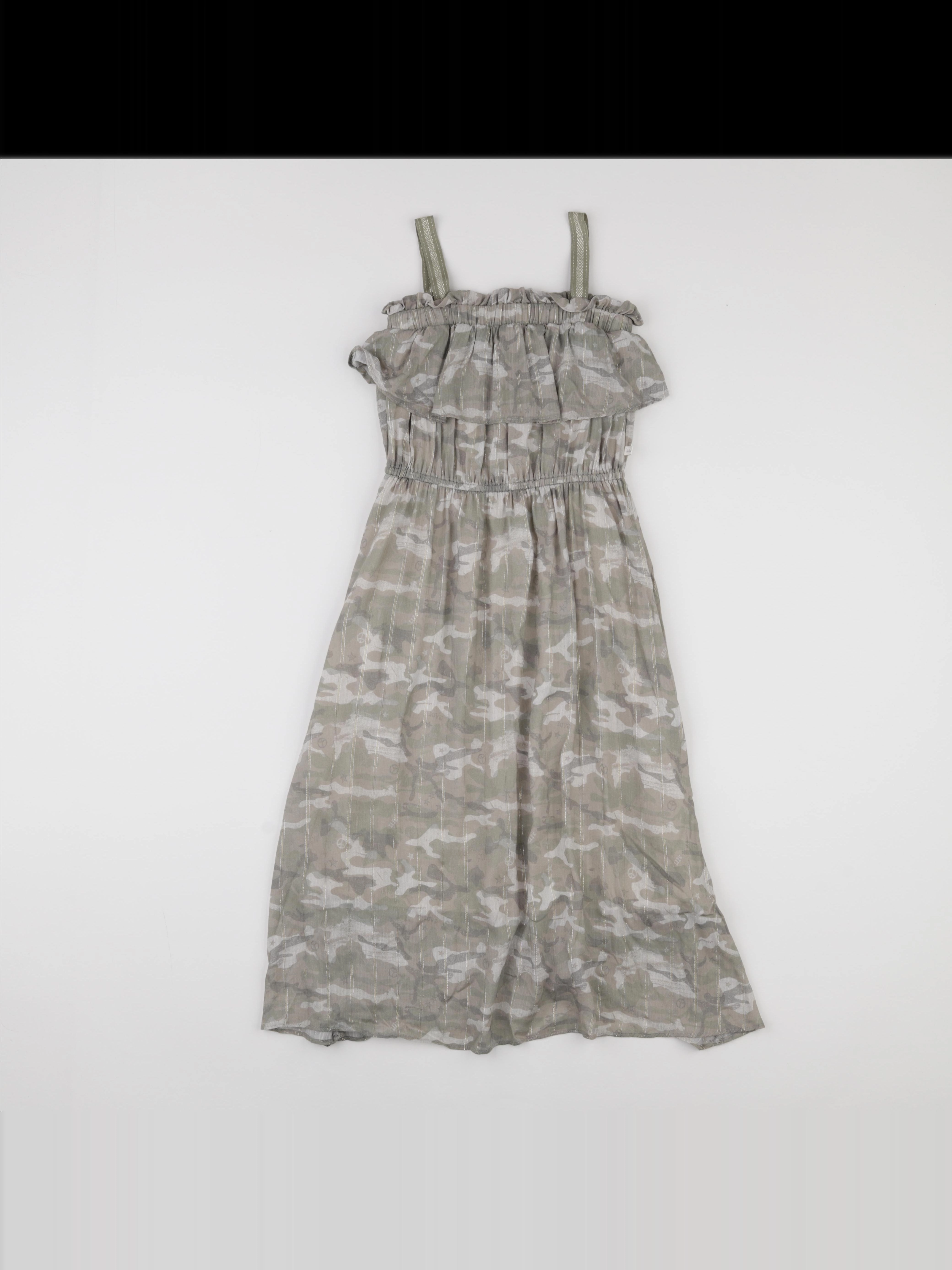 IKKS - robe vert - 8 ans