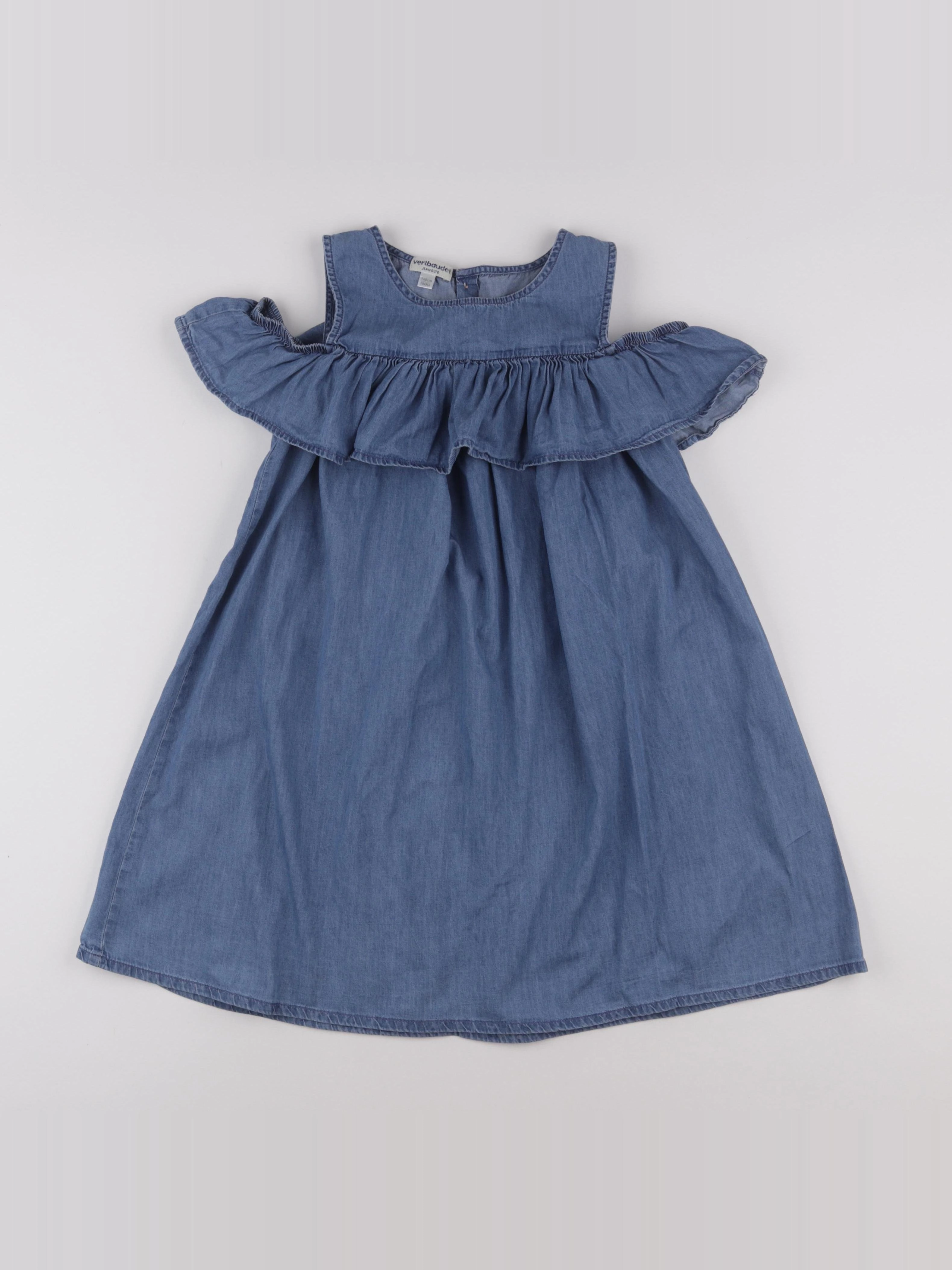 Vertbaudet - robe bleu - 10 ans