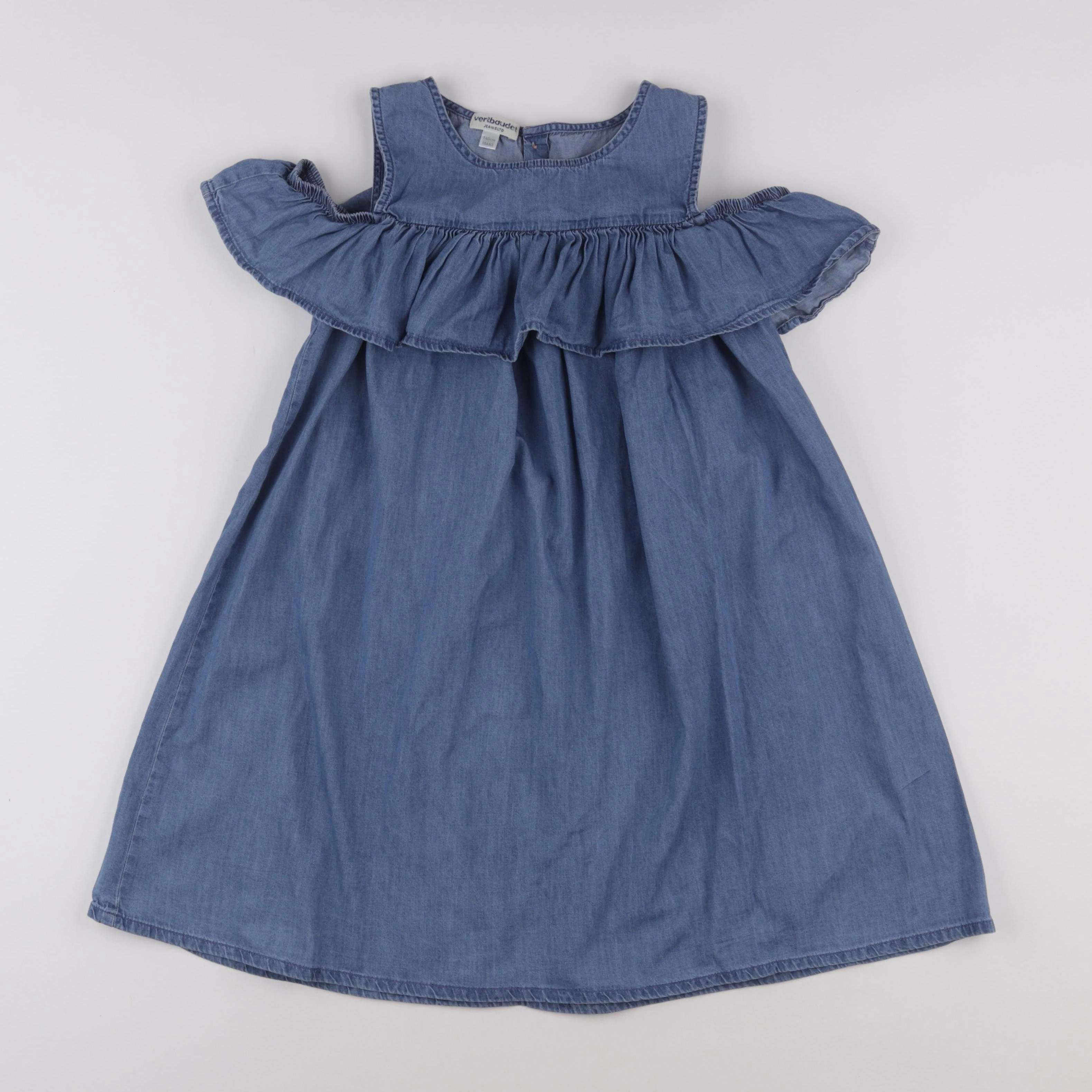 Vertbaudet - robe bleu - 10 ans