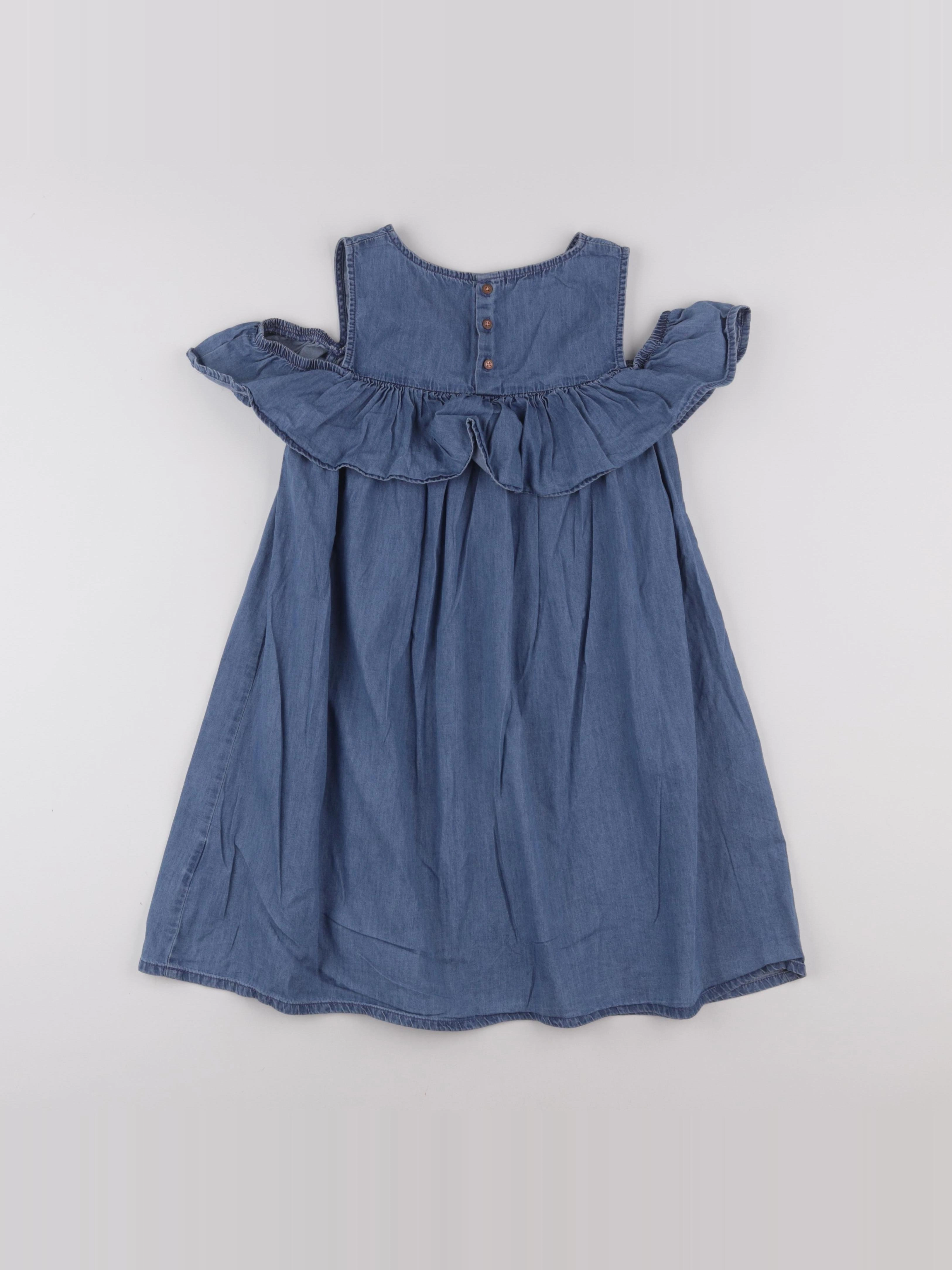 Vertbaudet - robe bleu - 10 ans