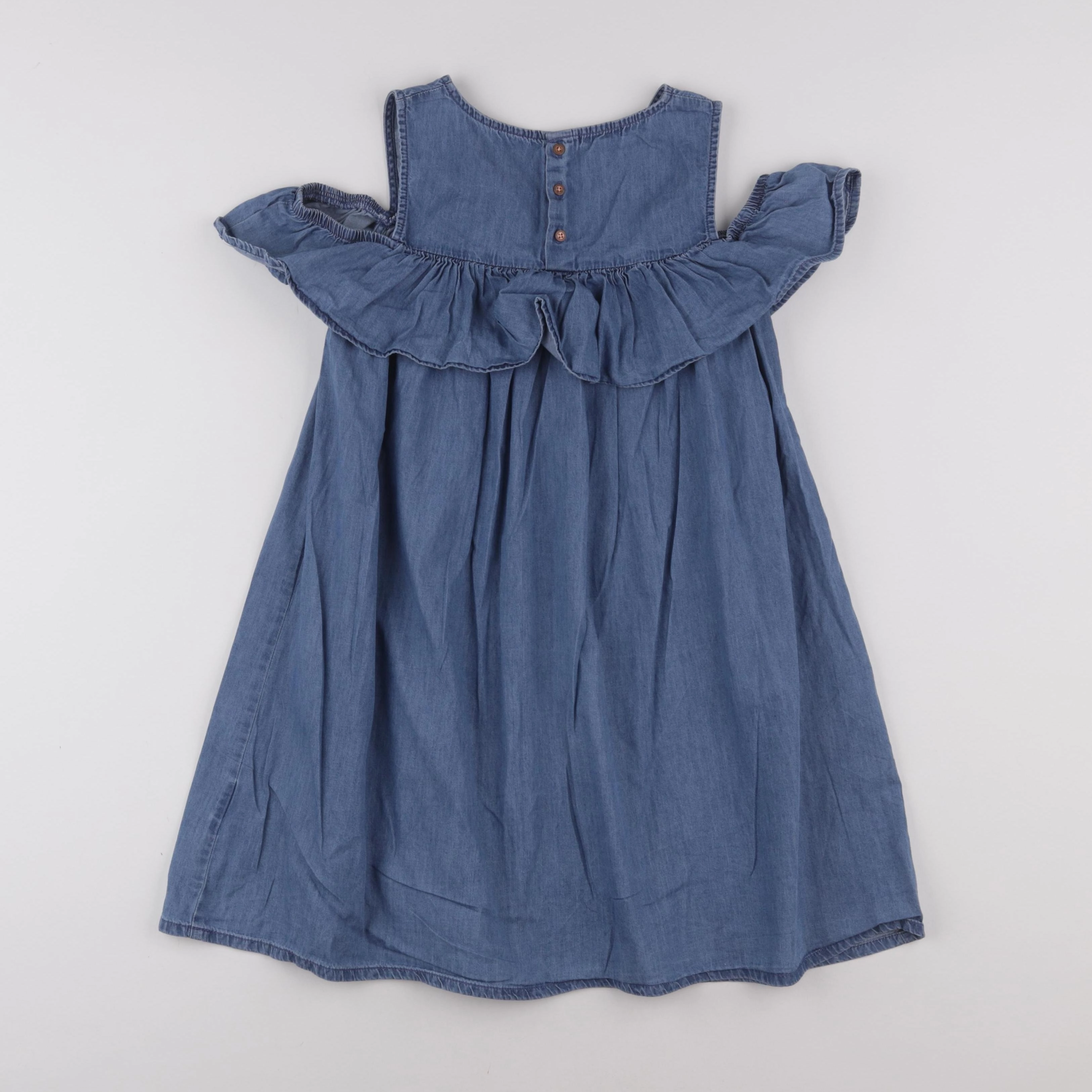 Vertbaudet - robe bleu - 10 ans
