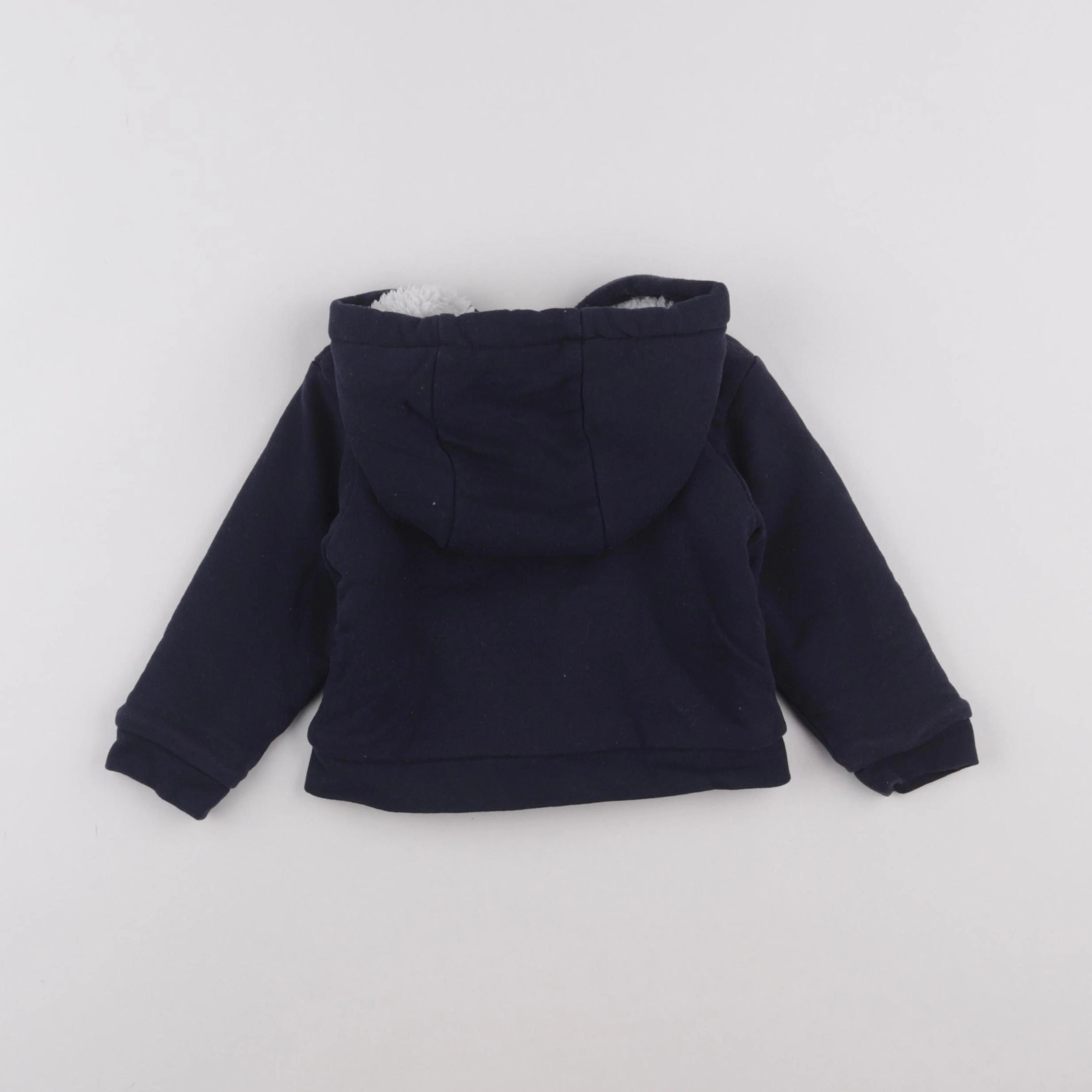 Vertbaudet - sweat bleu - 2 ans