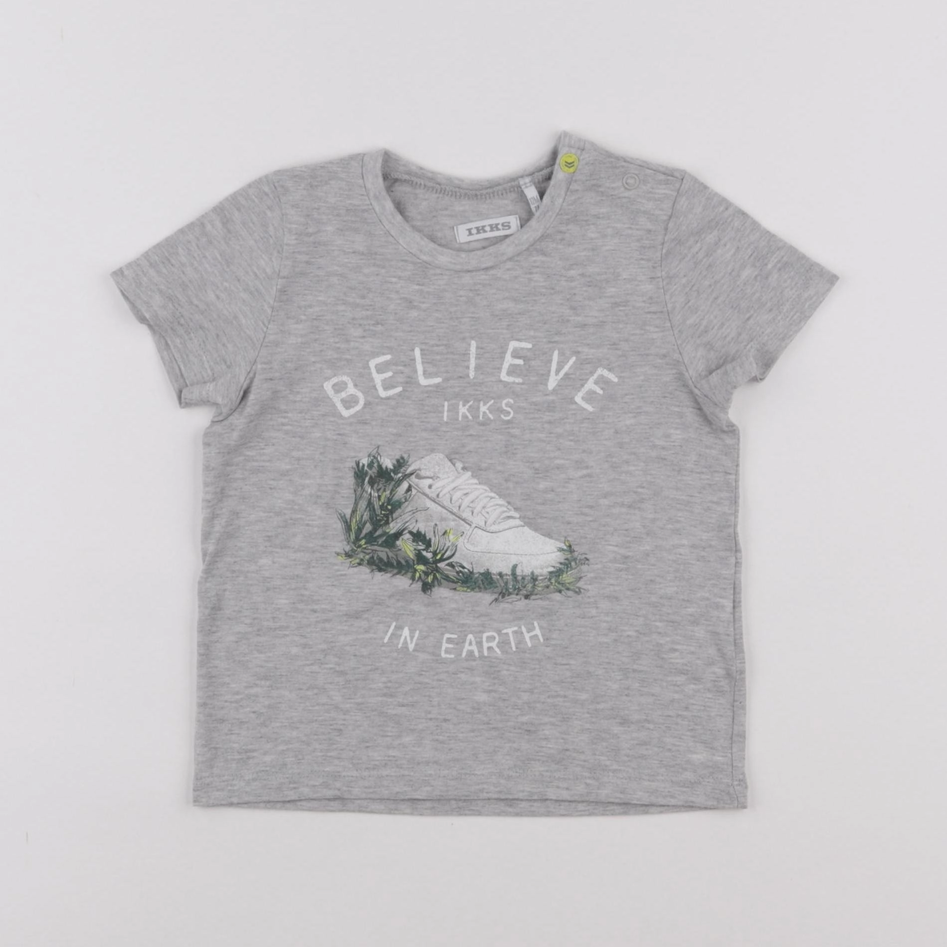 IKKS - tee-shirt gris - 12 mois
