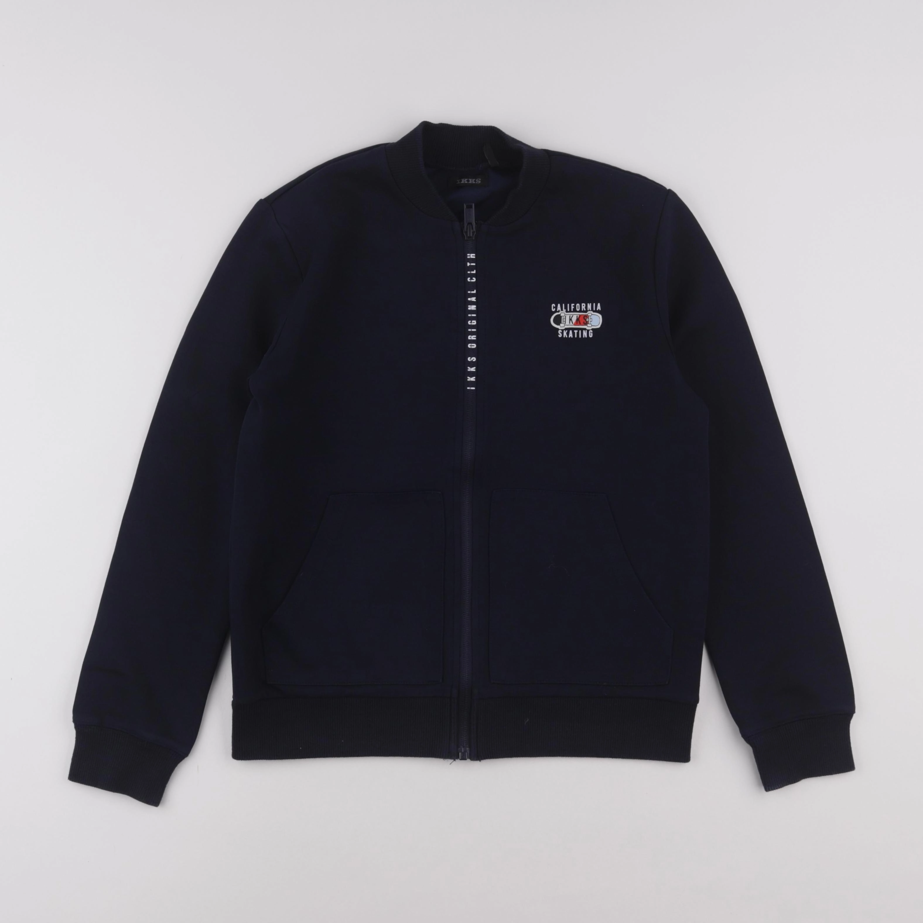 IKKS - sweat imprimé au dos bleu - 12 ans
