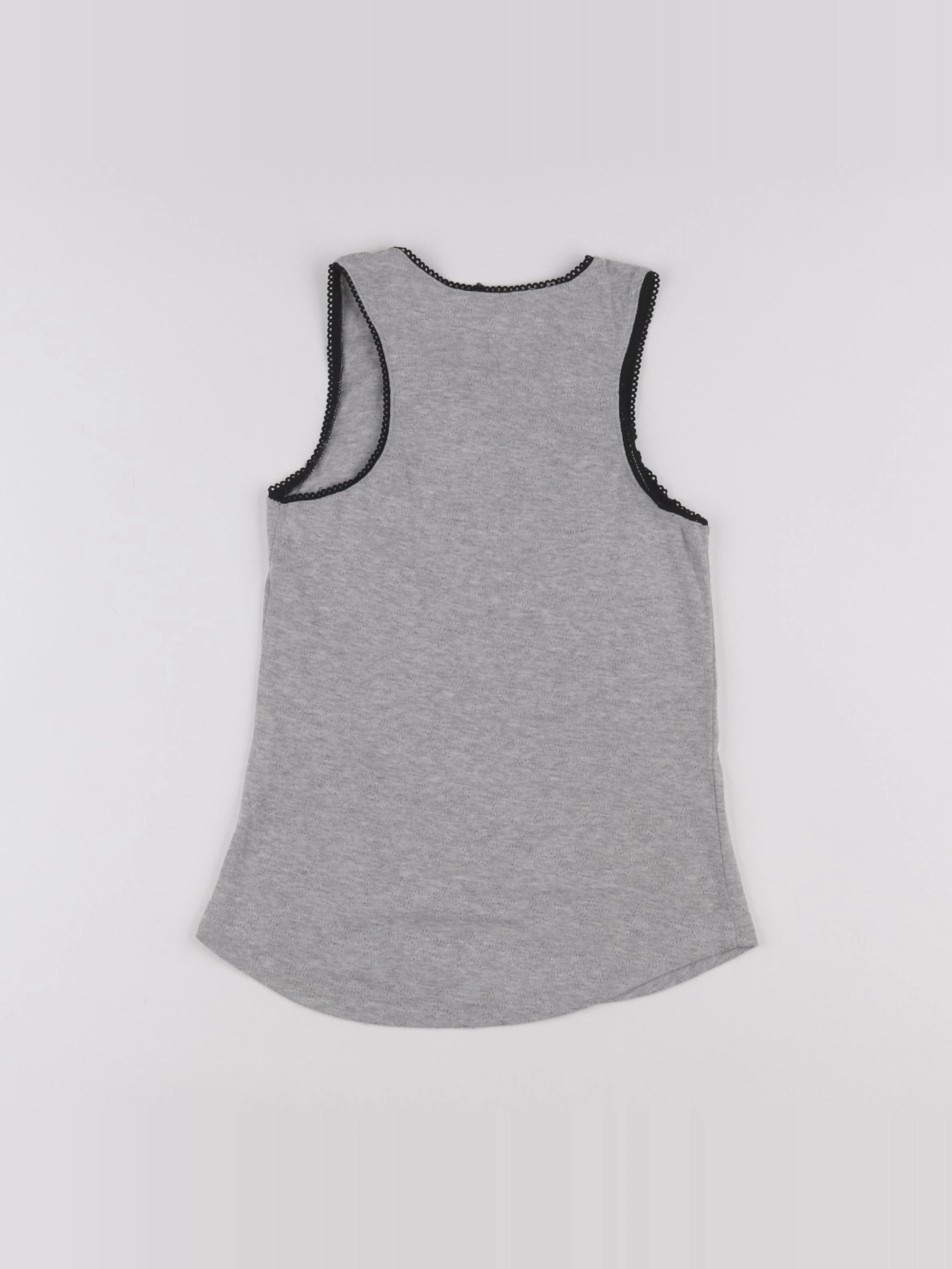 IKKS - débardeur gris - 8 ans