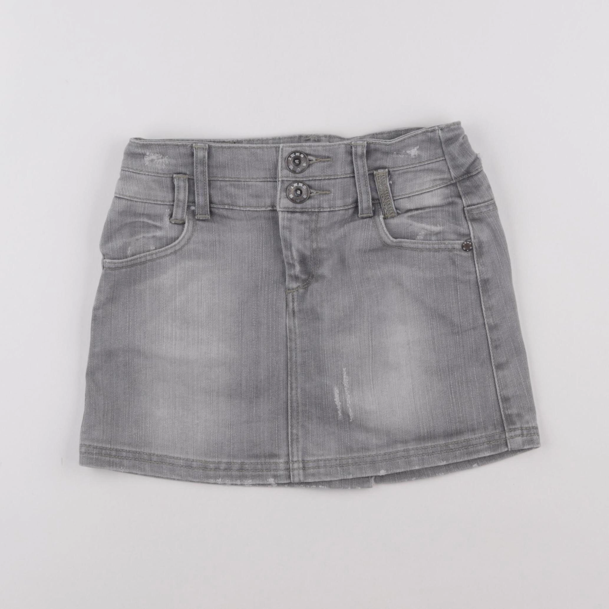 IKKS - jupe gris - 10 ans