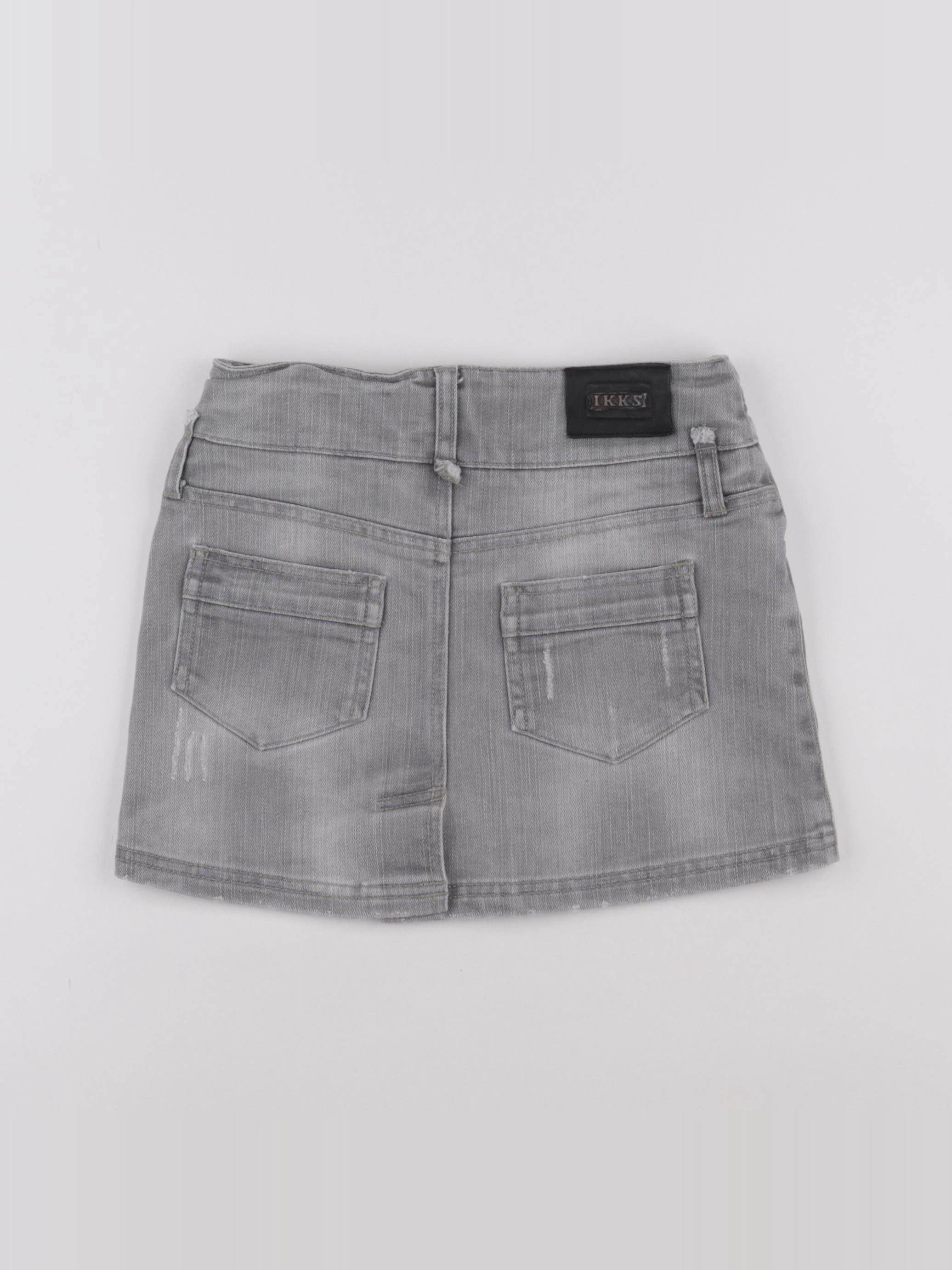 IKKS - jupe gris - 10 ans