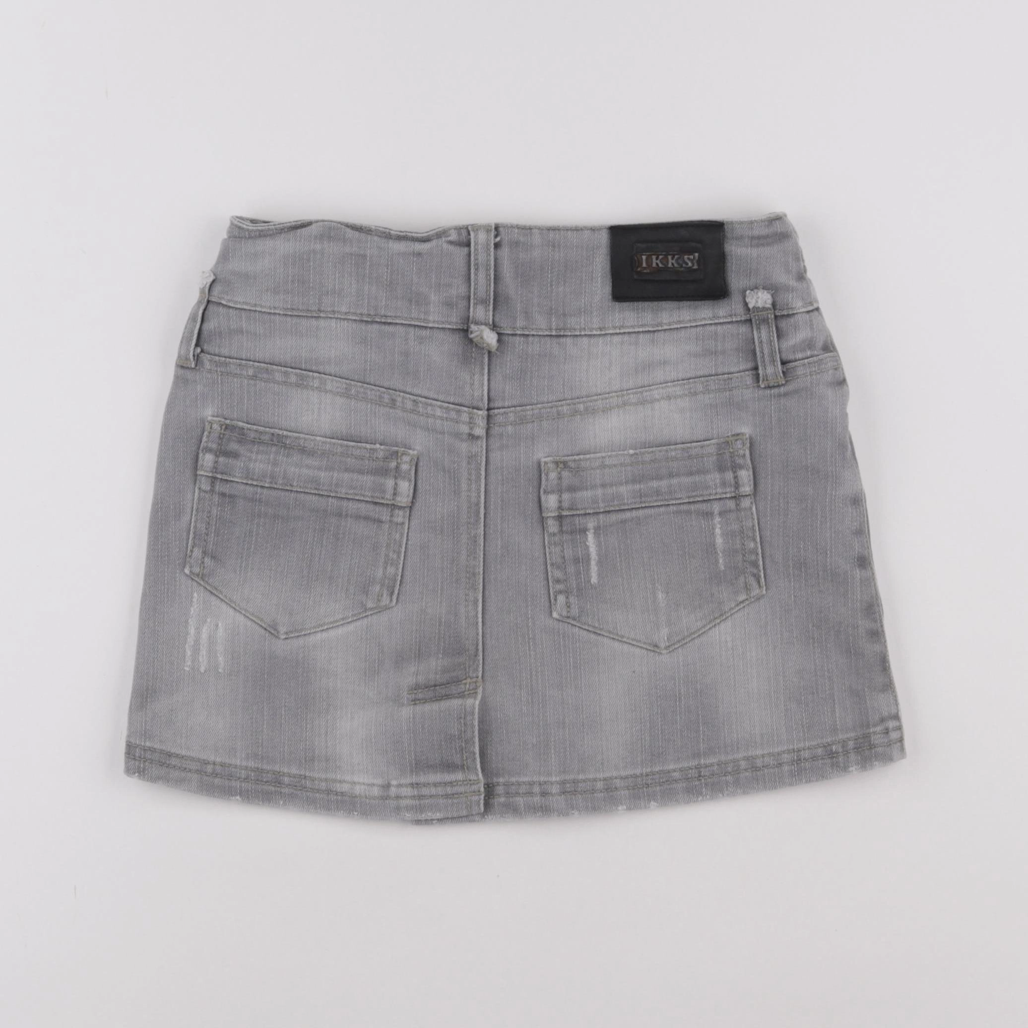 IKKS - jupe gris - 10 ans