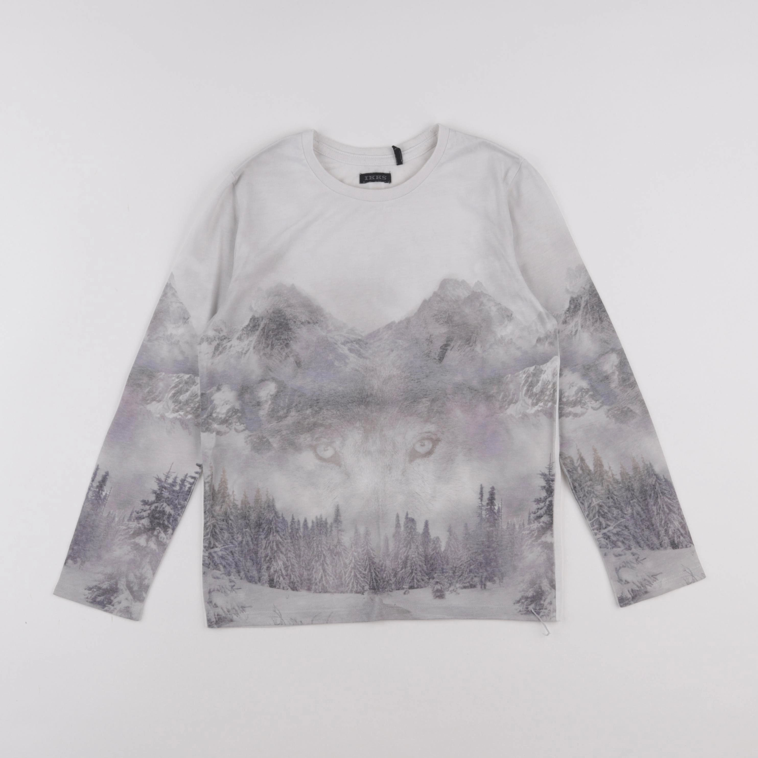 IKKS - tee-shirt multicolore - 8 ans