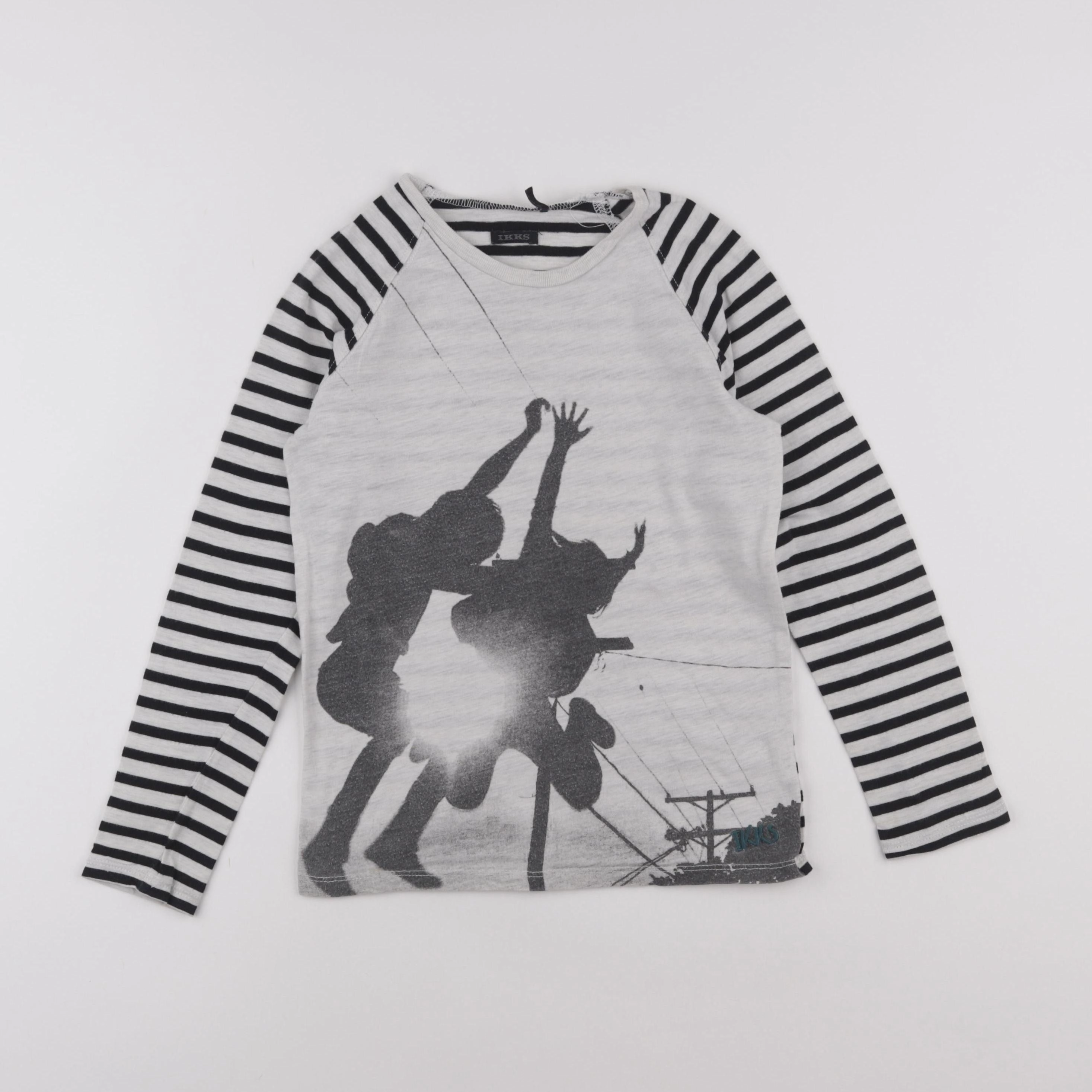 IKKS - tee-shirt multicolore - 9 ans